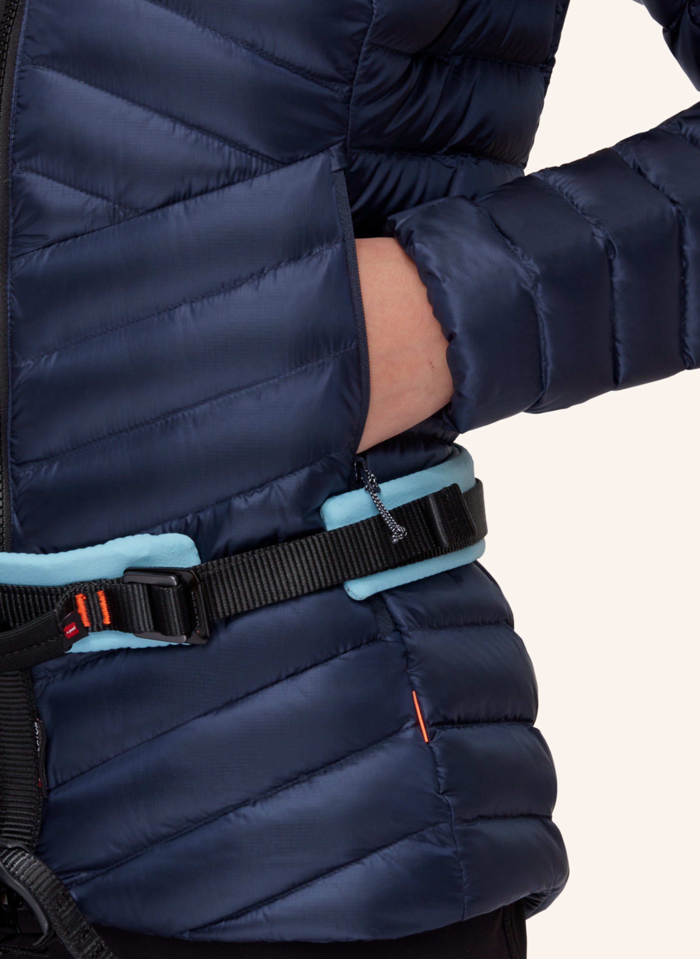 Thumbnail - Mammut Broad Peak In Hooded Jacket Women blau