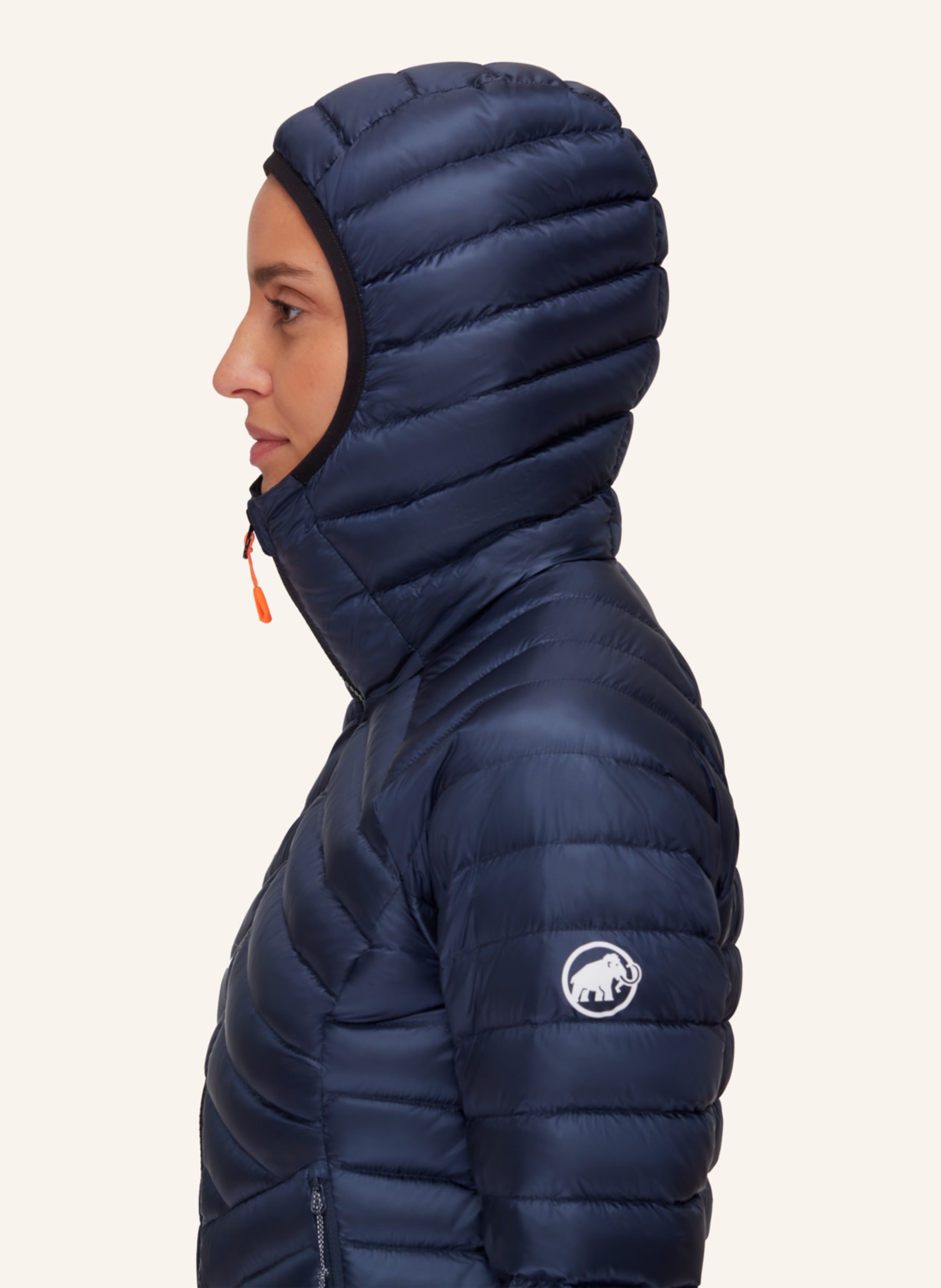 Thumbnail - Mammut Broad Peak In Hooded Jacket Women blau