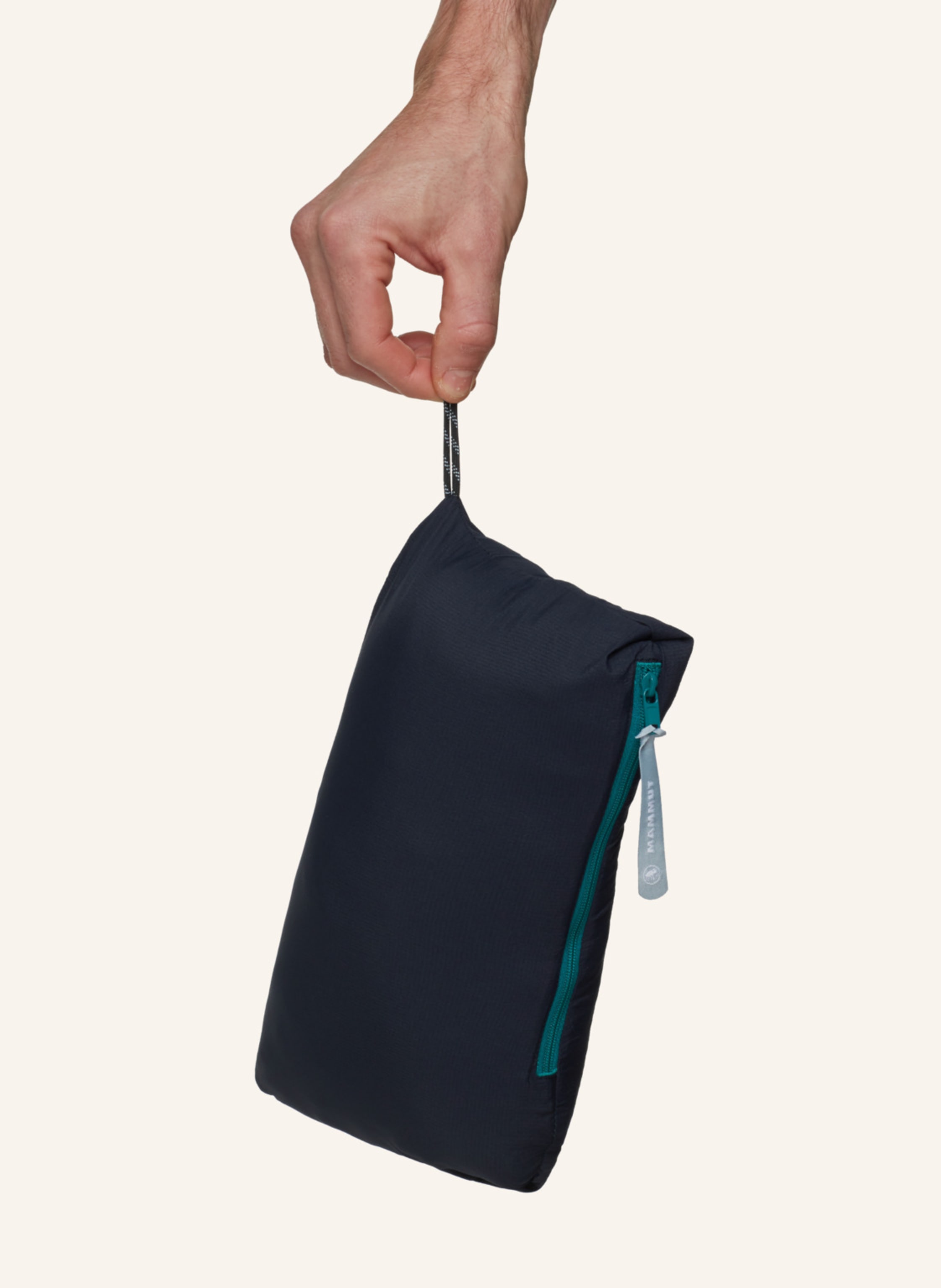 Thumbnail - Mammut Hybridjacke Rime Light In Hybrid Mit Kapuze gruen