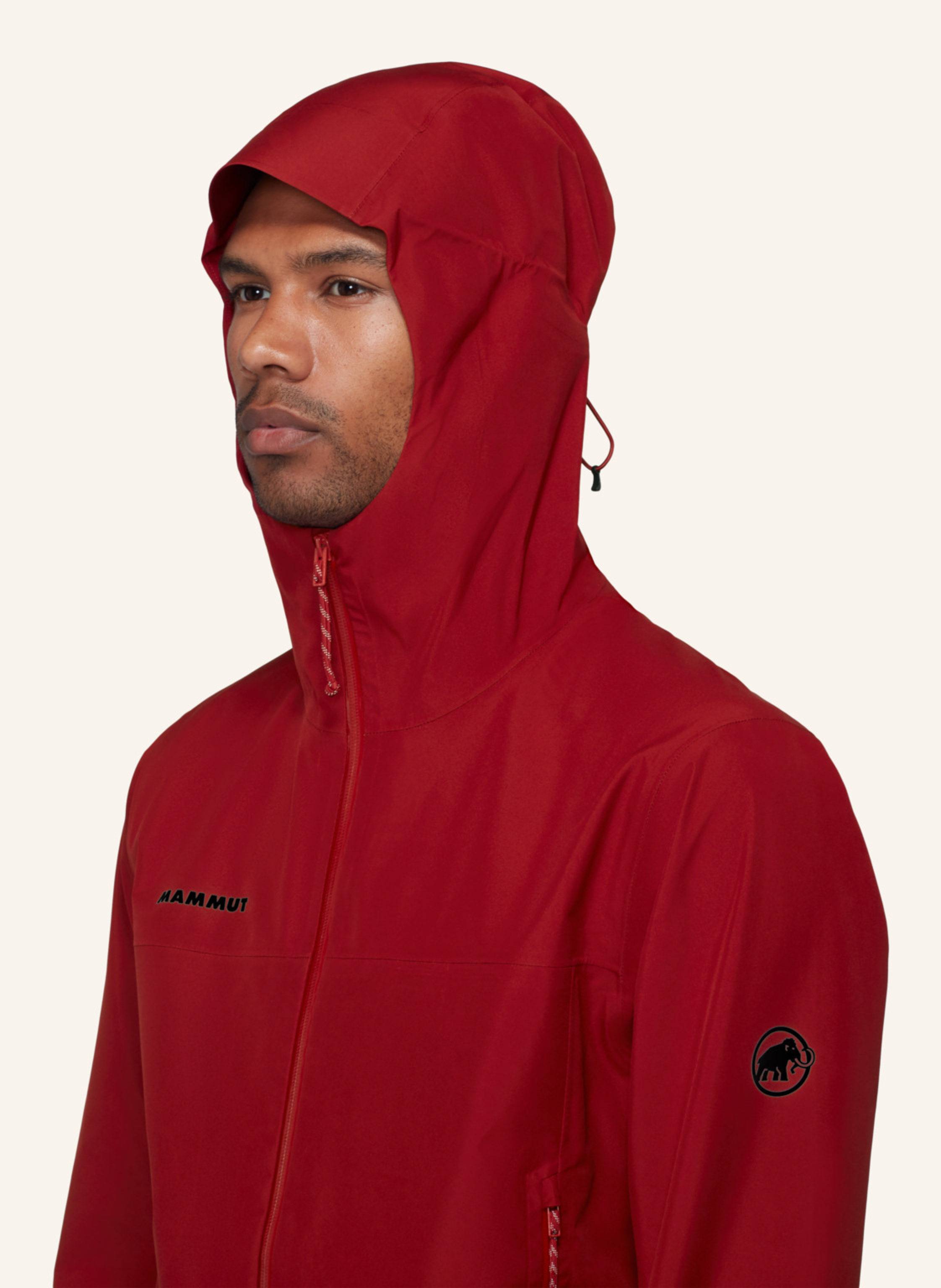 Thumbnail - Mammut Hardshelljacke Crater Light Hs Hooded rot