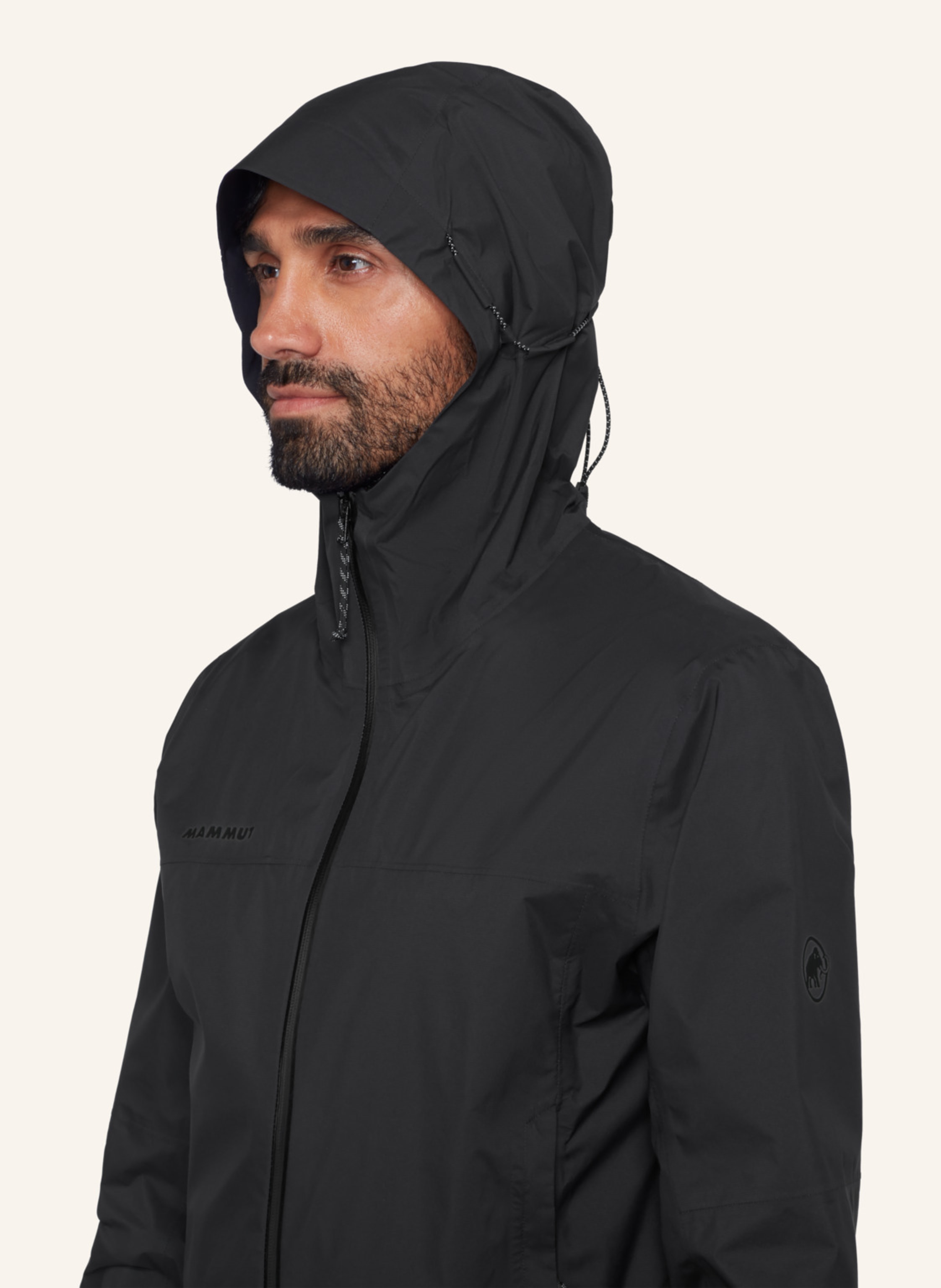 Thumbnail - Mammut Ducan Hs Hooded Jacket Men schwarz