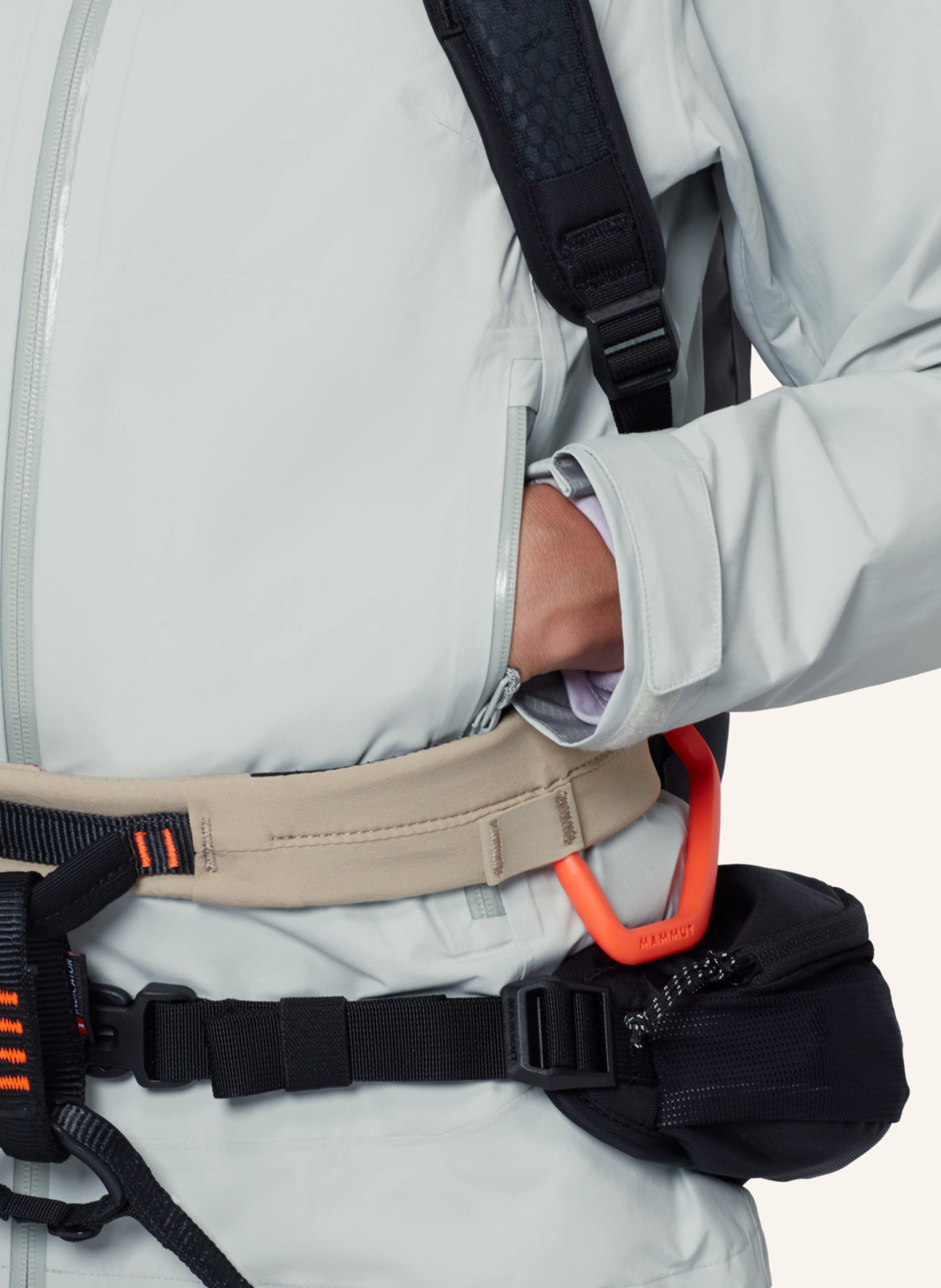 Thumbnail - Mammut Crag Hs Hooded Jacket Women gruen