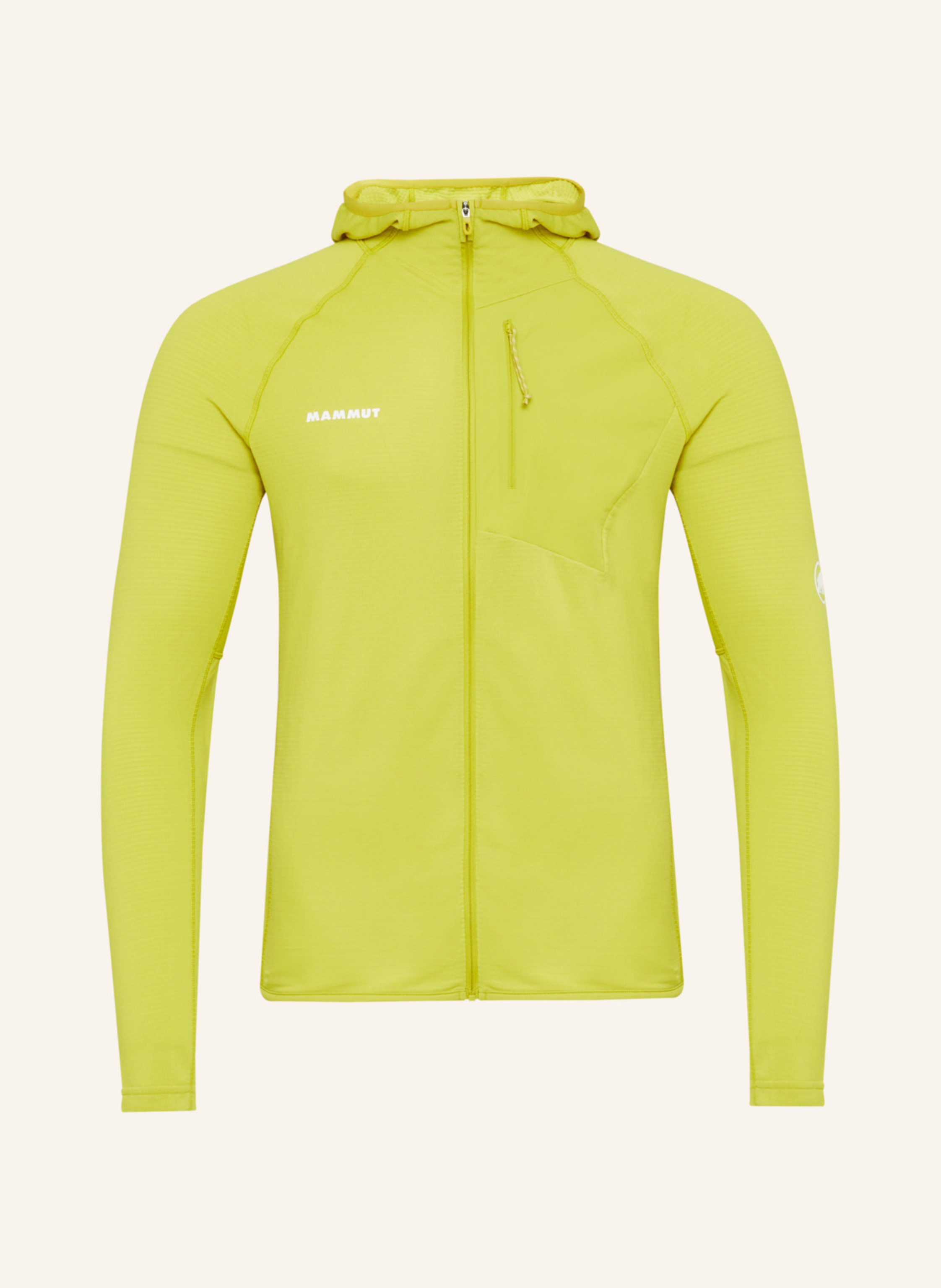 Mammut Midlayer Aenergy Light Hooded gelb