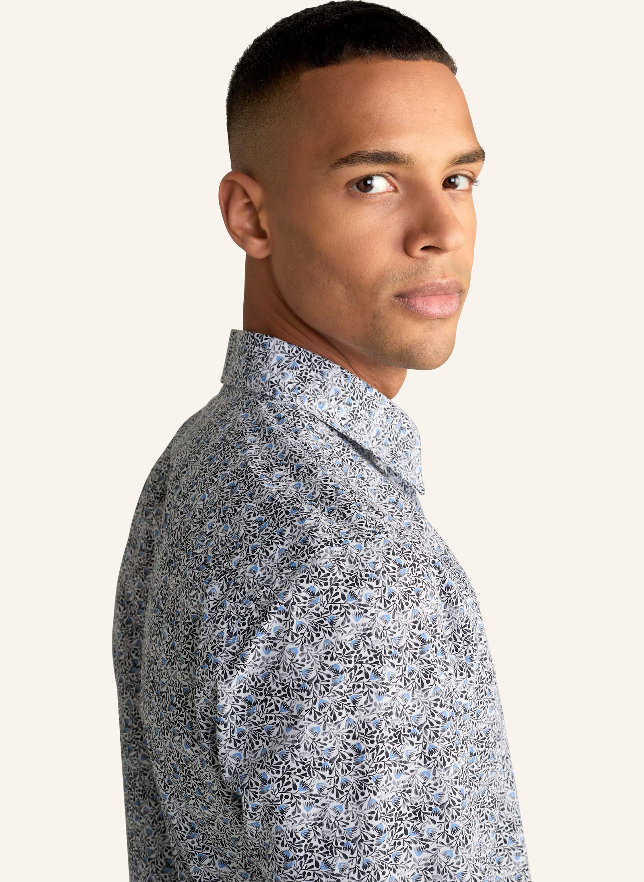 Thumbnail - Joop! Jeans Hemd Modern Fit blau