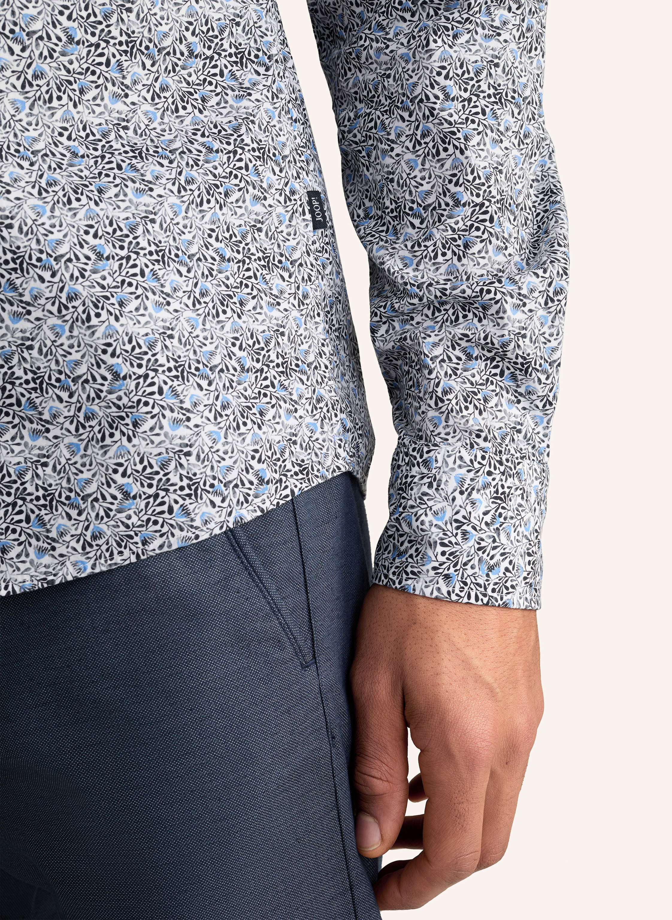 Thumbnail - Joop! Jeans Hemd Modern Fit blau