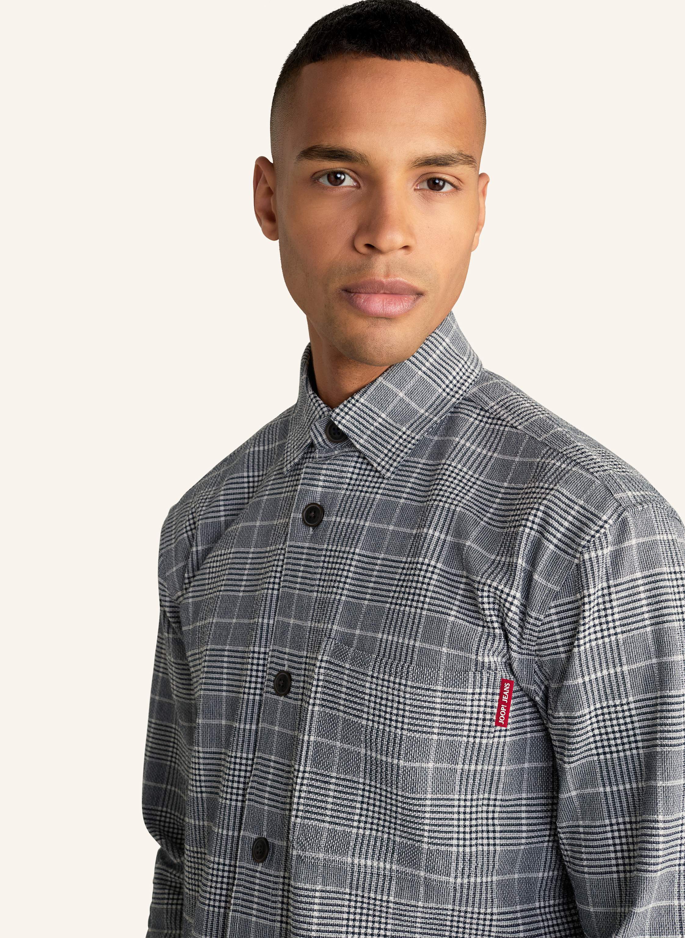 Thumbnail - Joop! Jeans Hemd Loose Fit blau