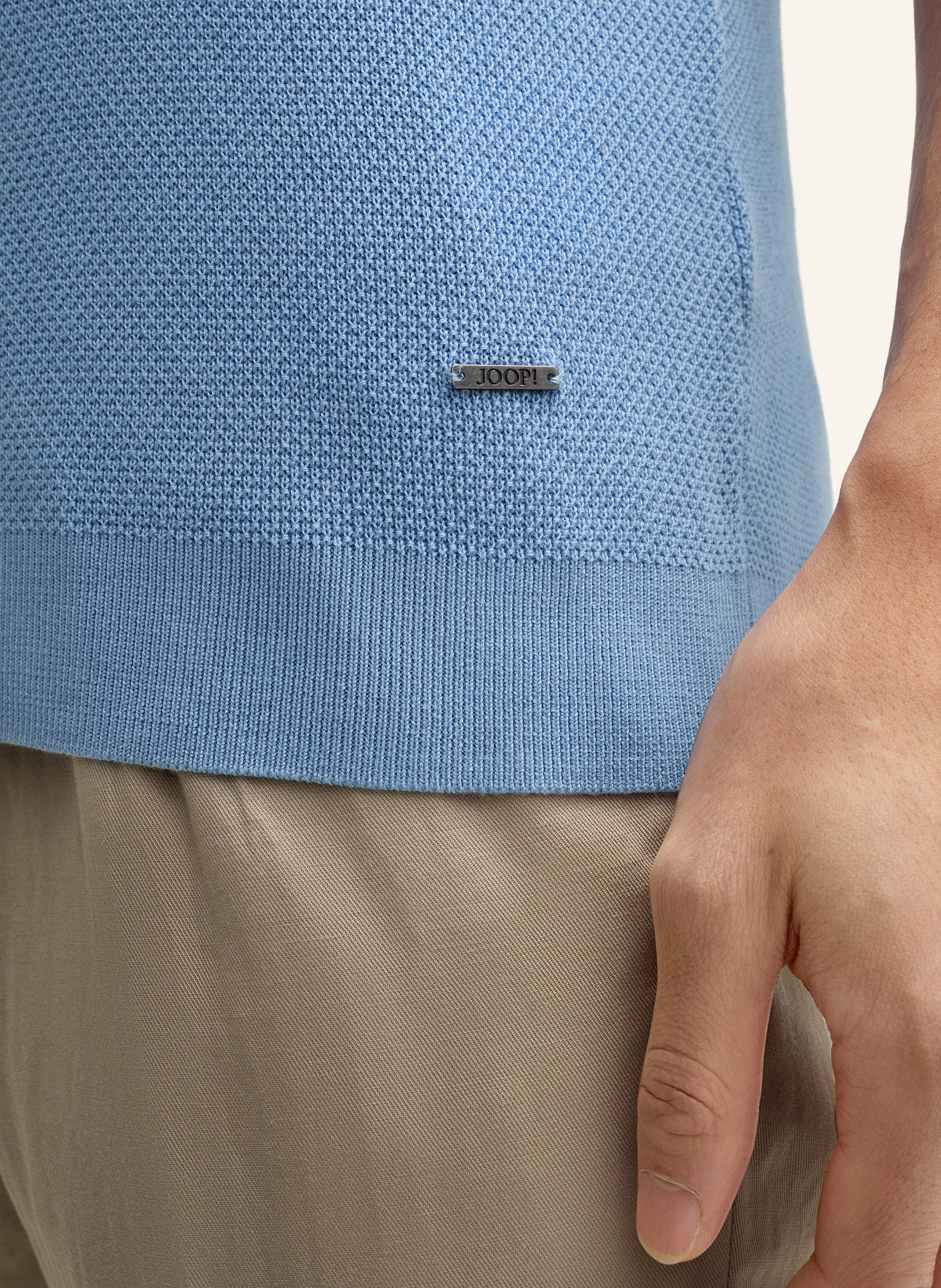 Thumbnail - Joop! Strick-Shirt blau