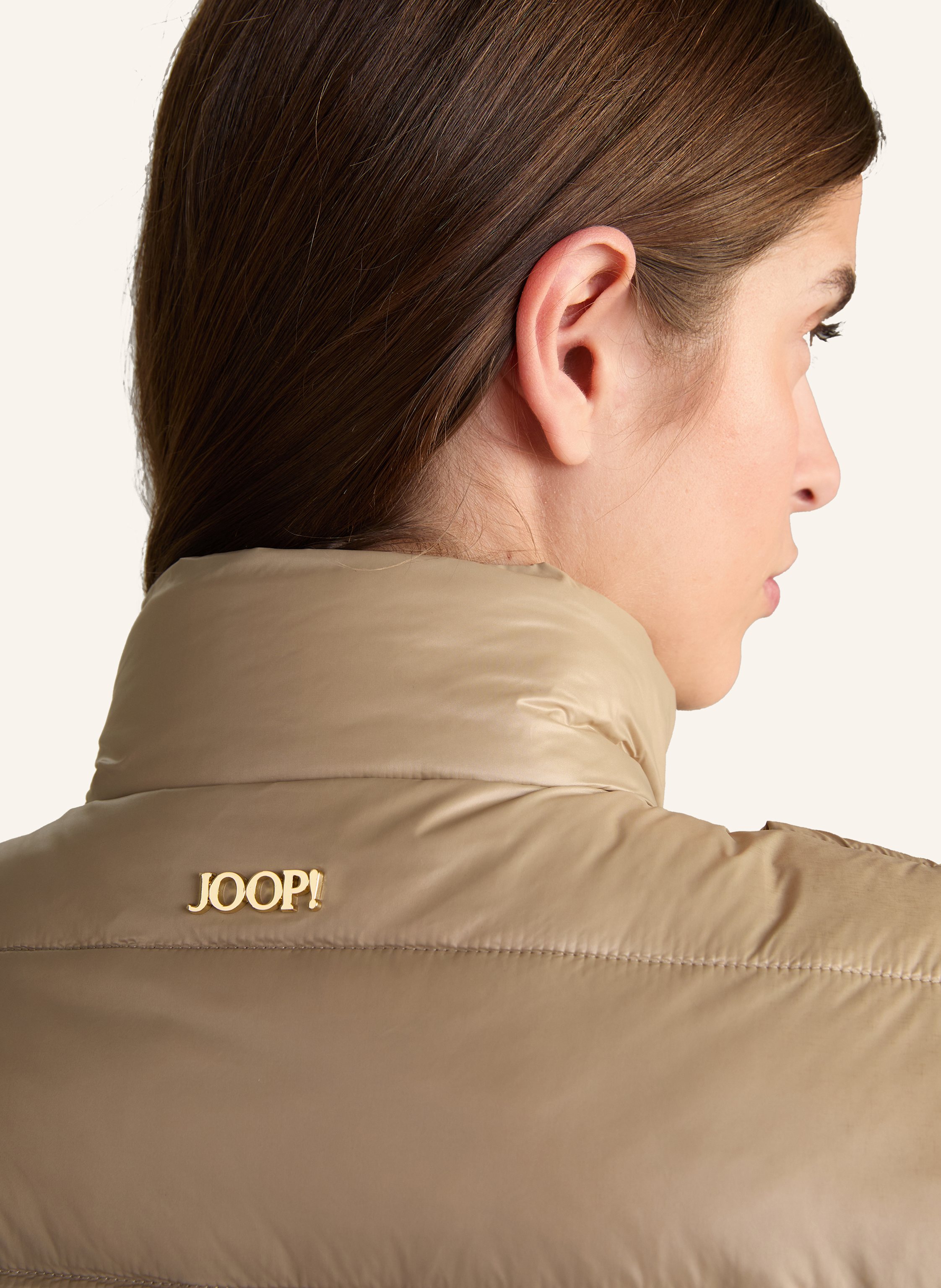 Thumbnail - Joop! Steppweste beige
