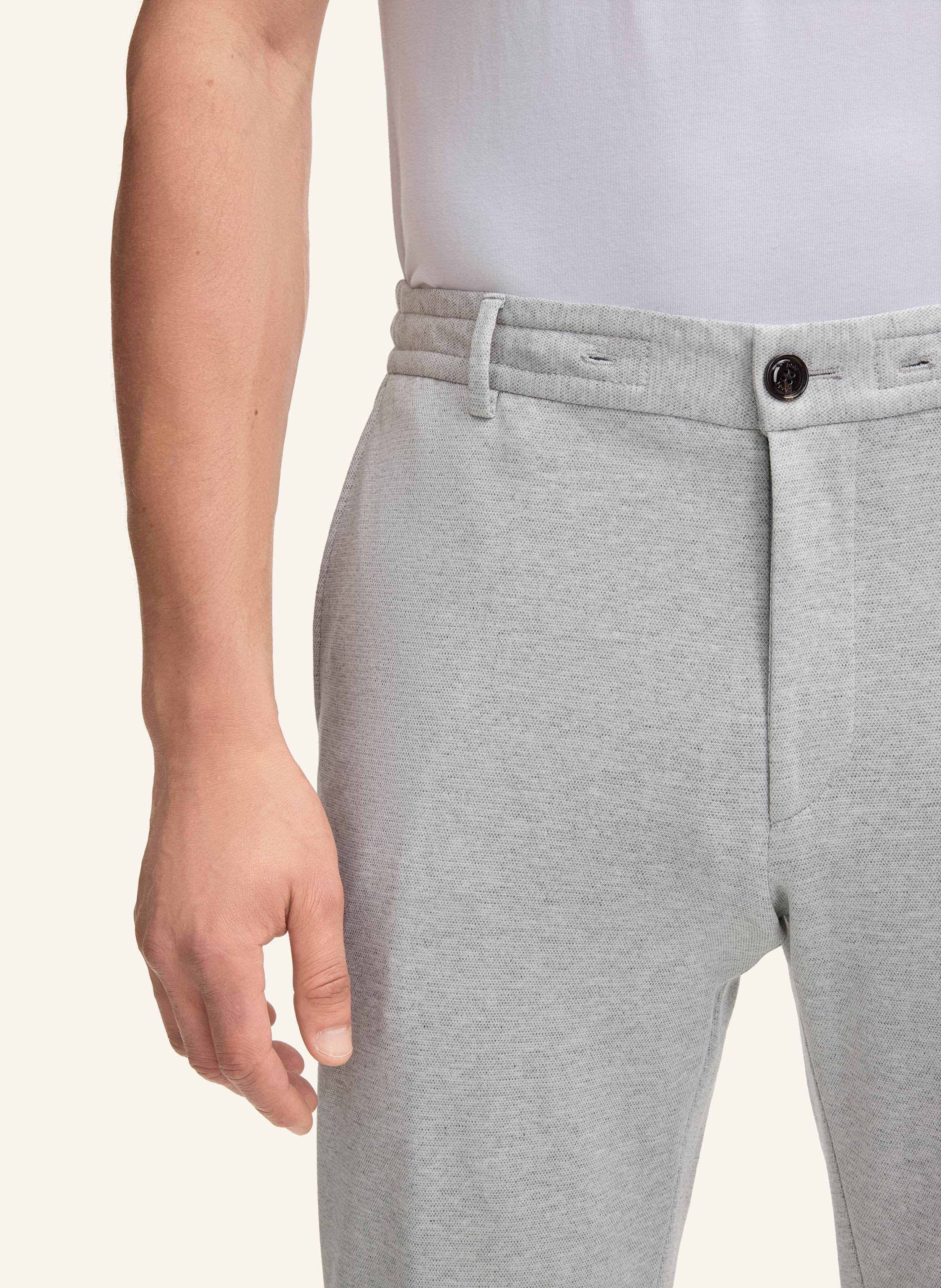 Thumbnail - Joop! Anzughose Sake Im Jogging-Stil Slim Fit grau