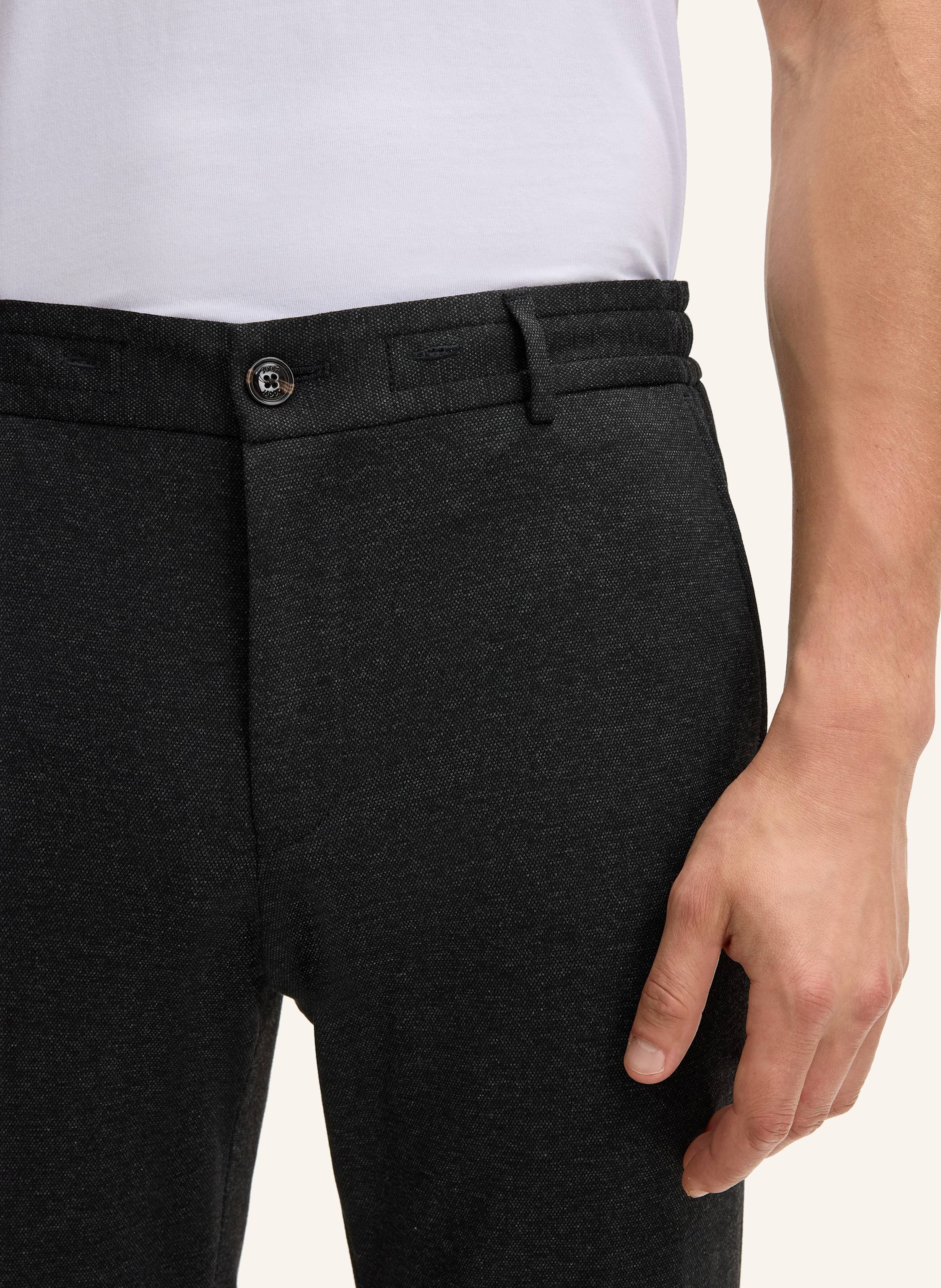 Thumbnail - Joop! Anzughose Sake Im Jogging-Stil Slim Fit grau