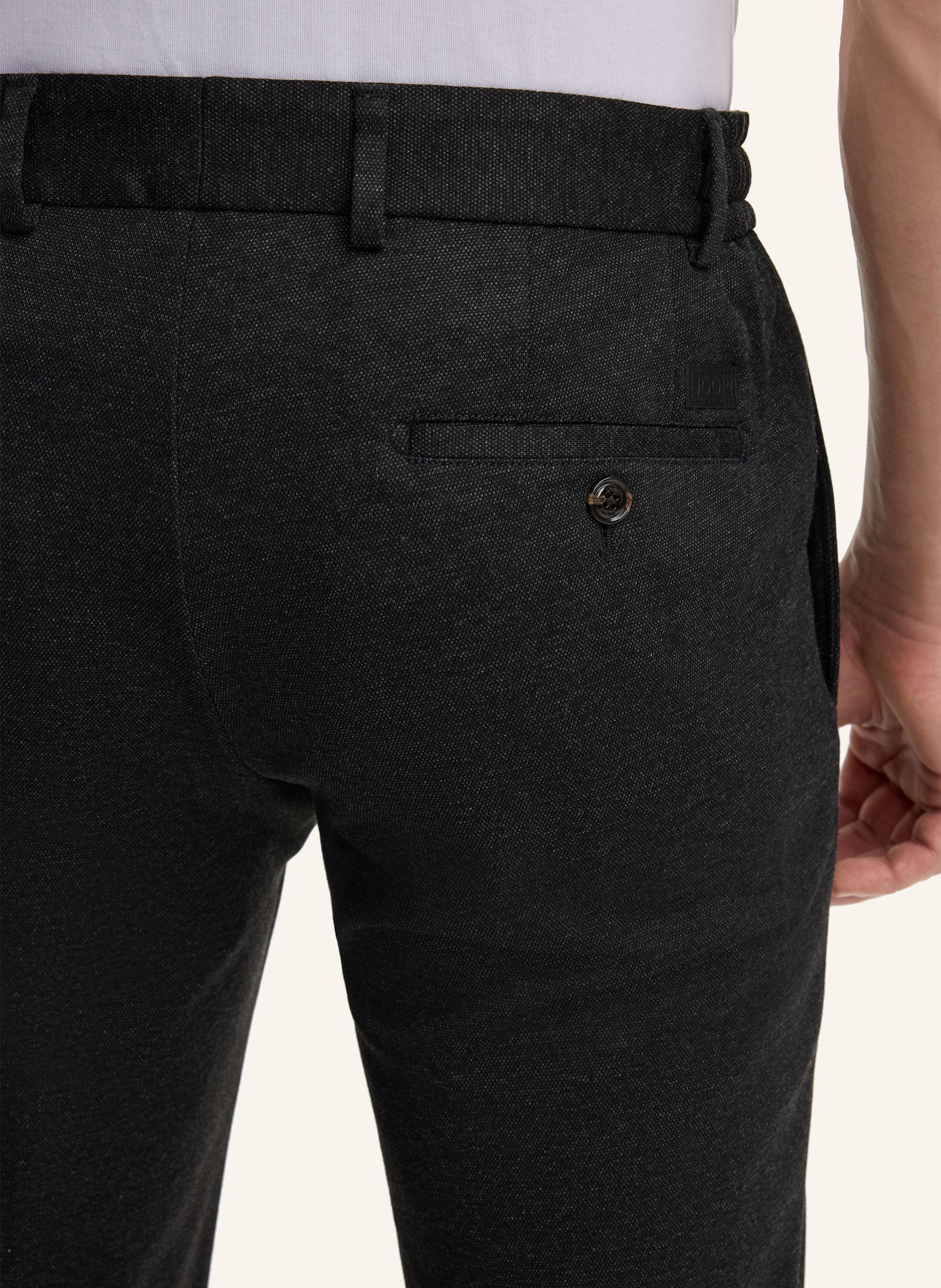 Thumbnail - Joop! Anzughose Sake Im Jogging-Stil Slim Fit grau