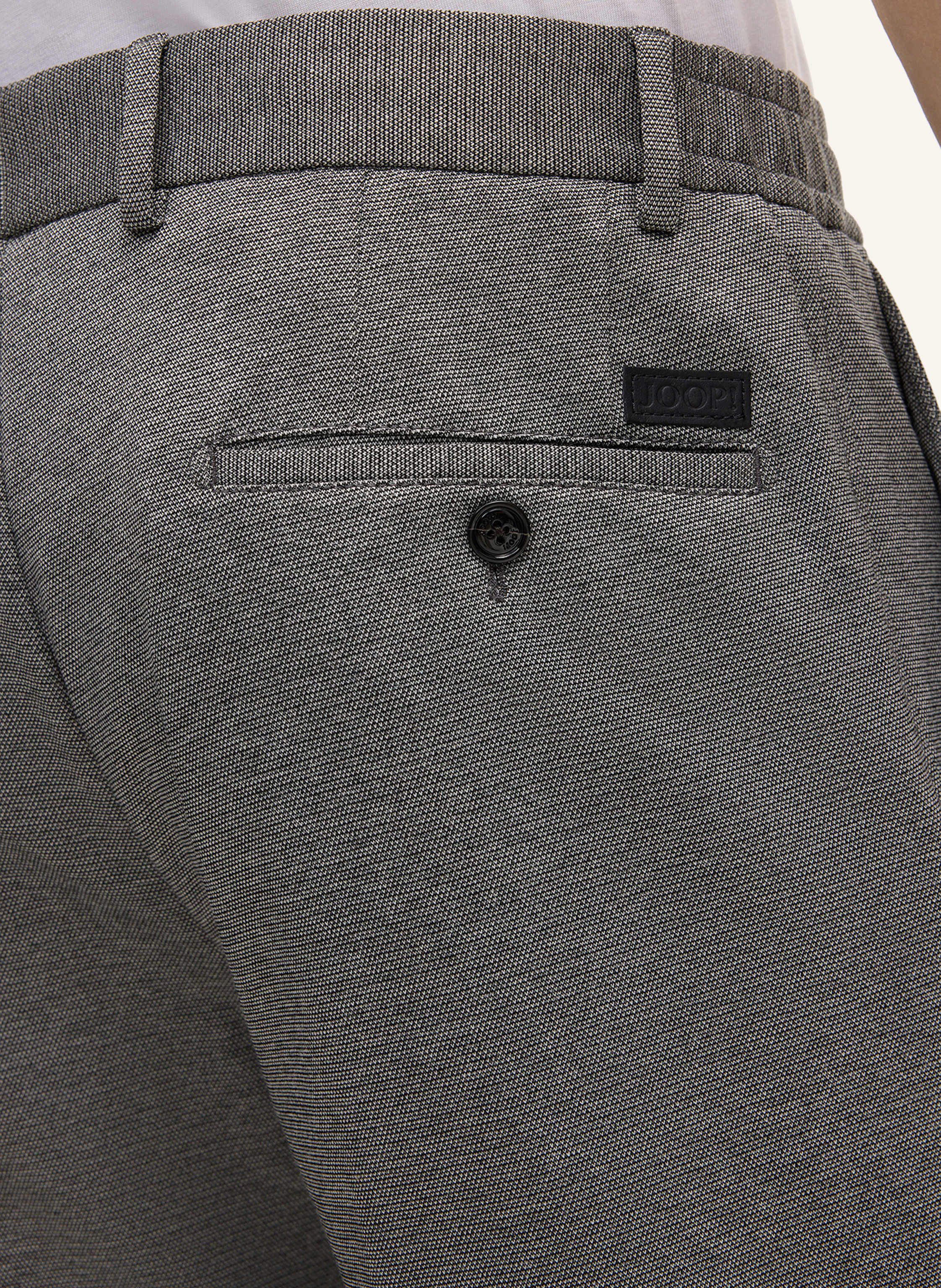 Thumbnail - Joop! Anzughose Sake Im Jogging-Stil Slim Fit grau