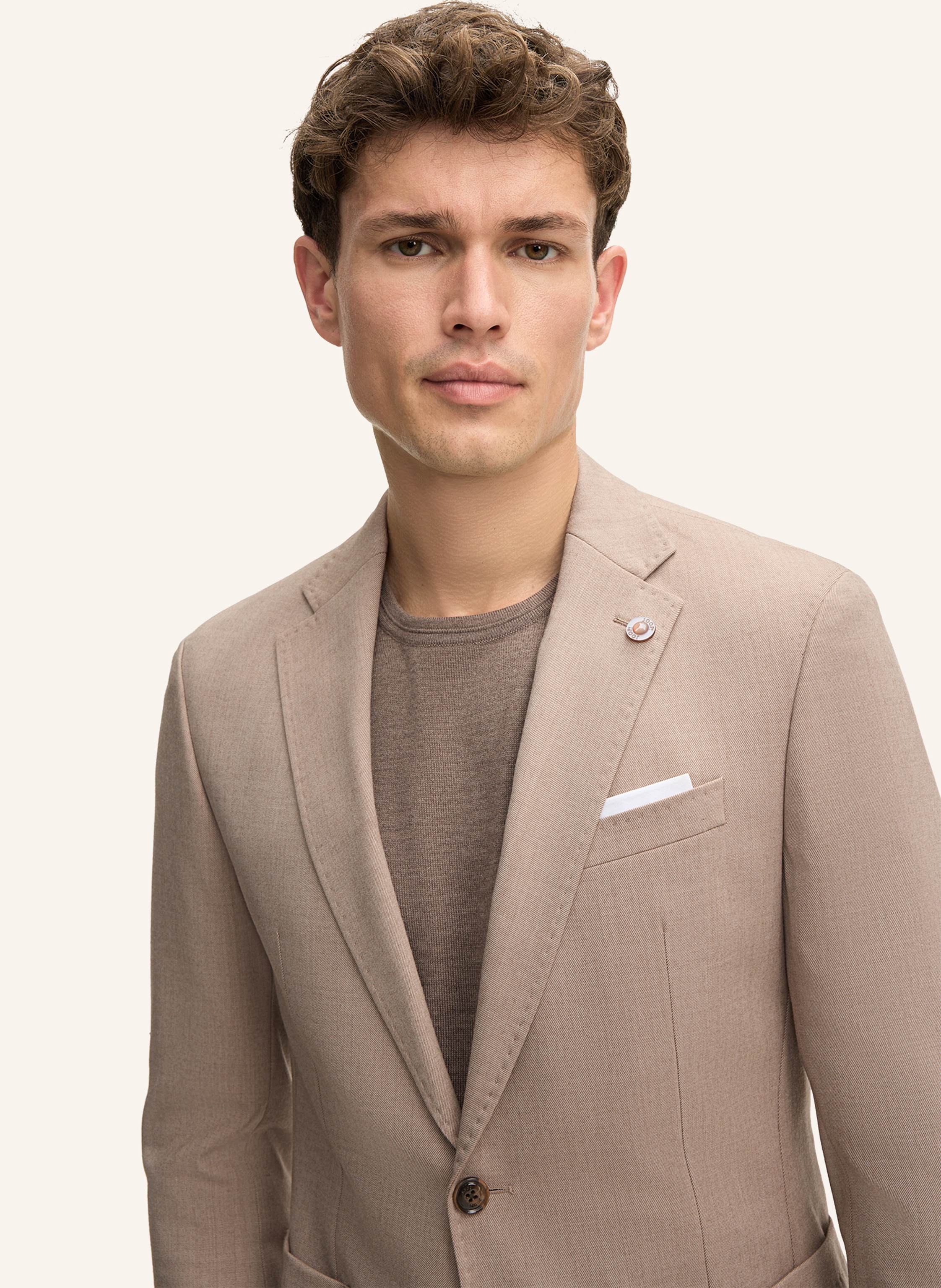 Thumbnail - Joop! Sakko Slim Fit beige