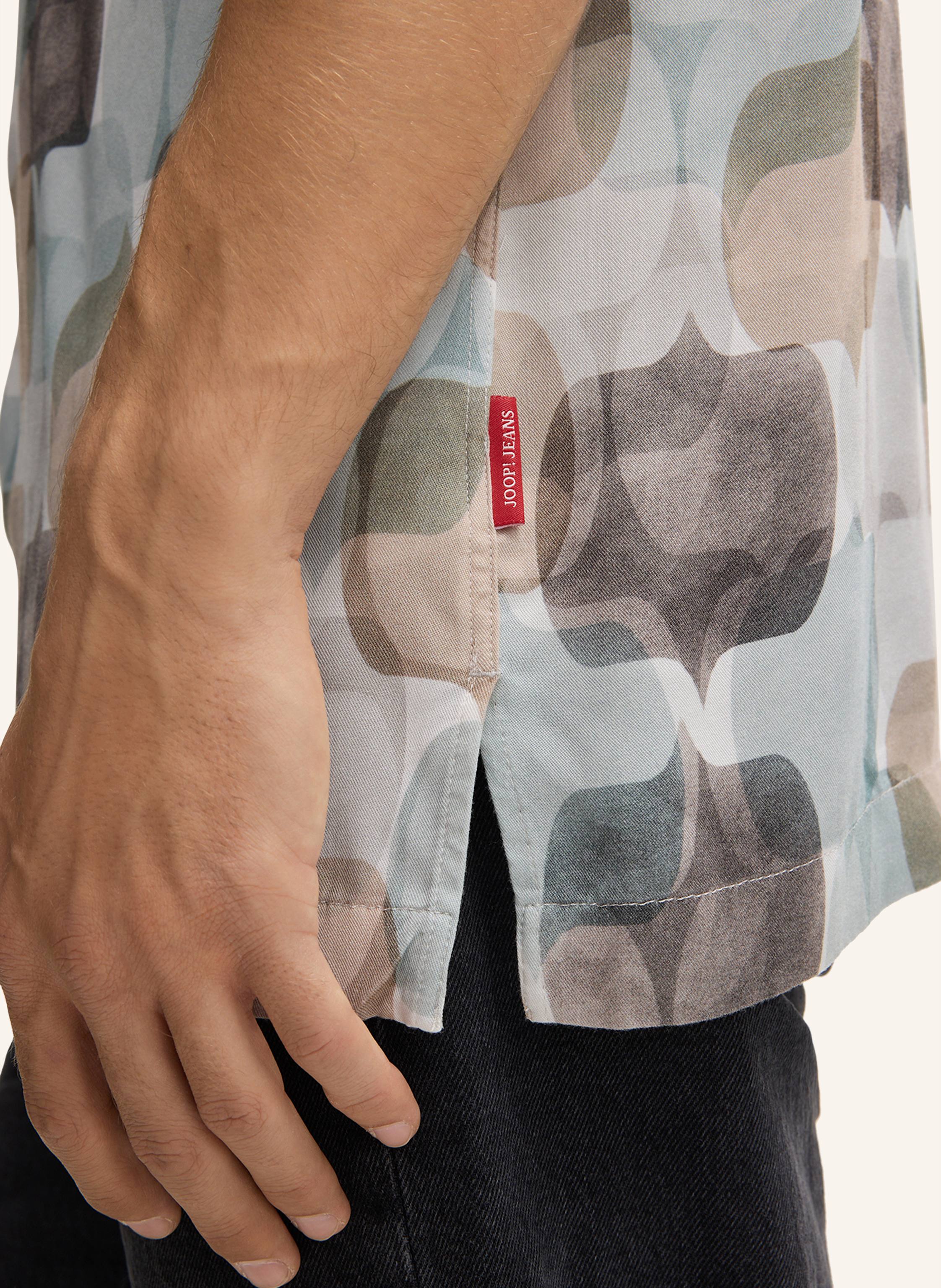 Thumbnail - Joop! Jeans Kurzarm-Hemd Regular Fit weiss