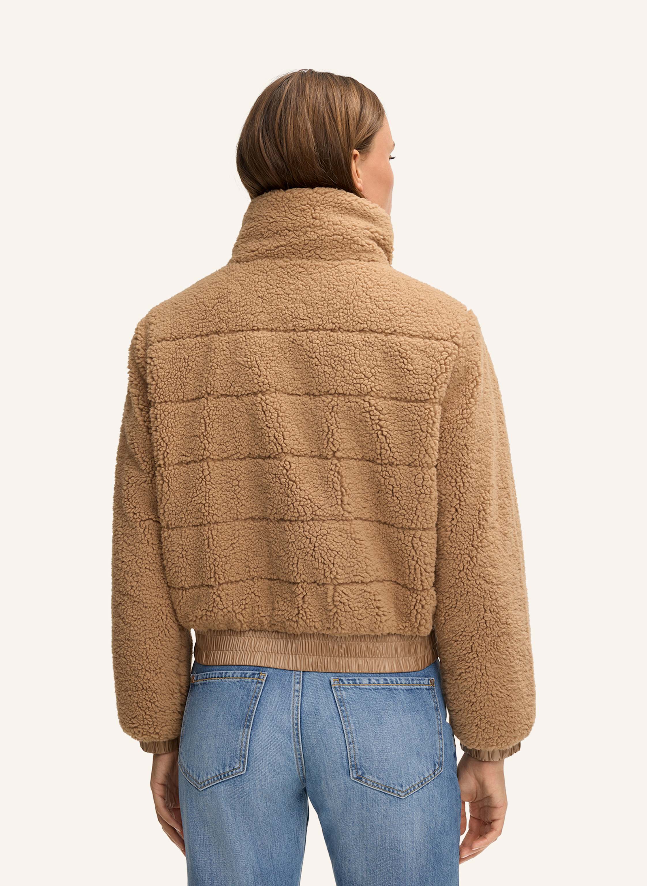 Thumbnail - Joop! Jeans Teddy-Jacke braun