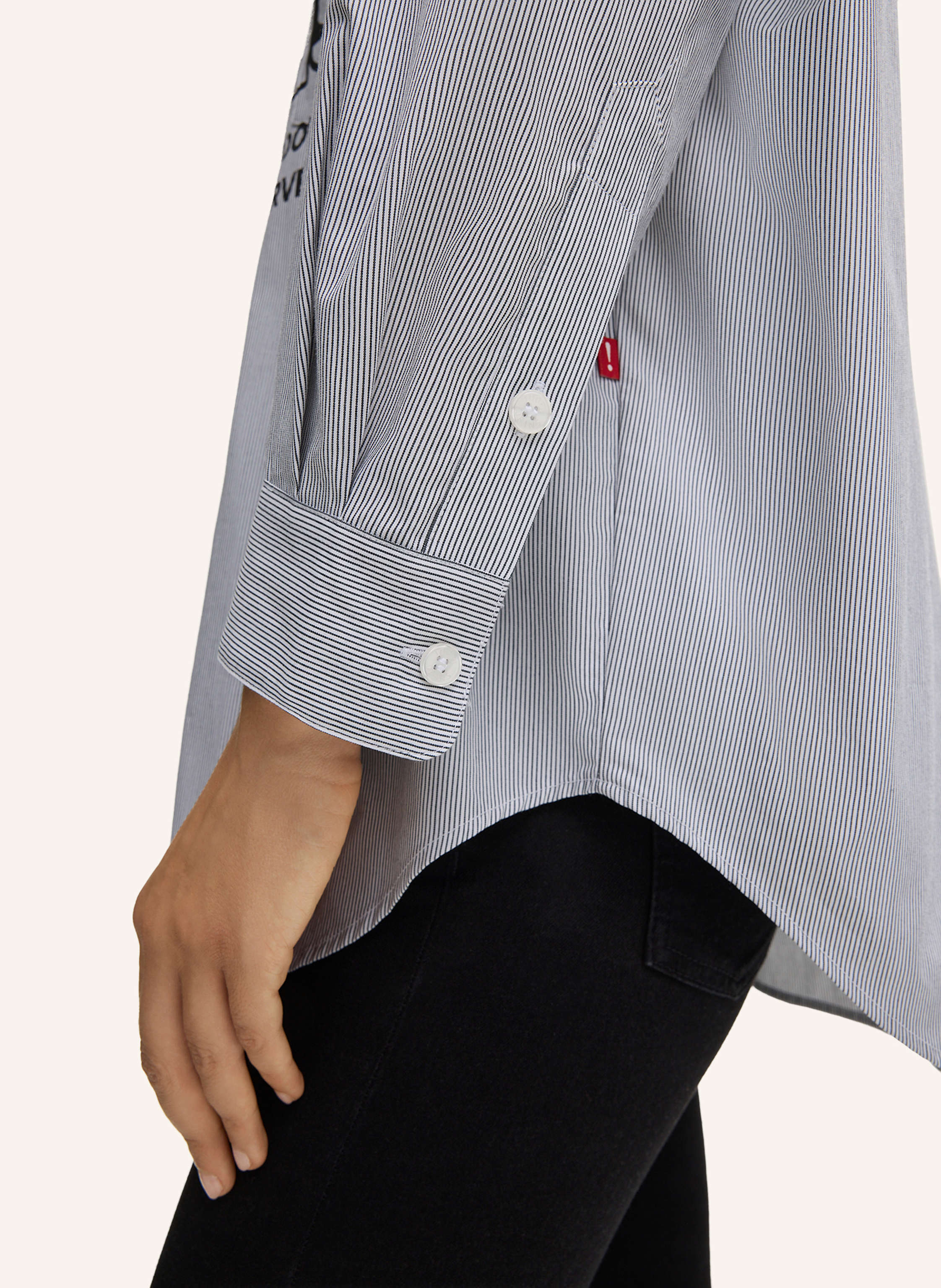 Thumbnail - Joop! Jeans Bluse grau