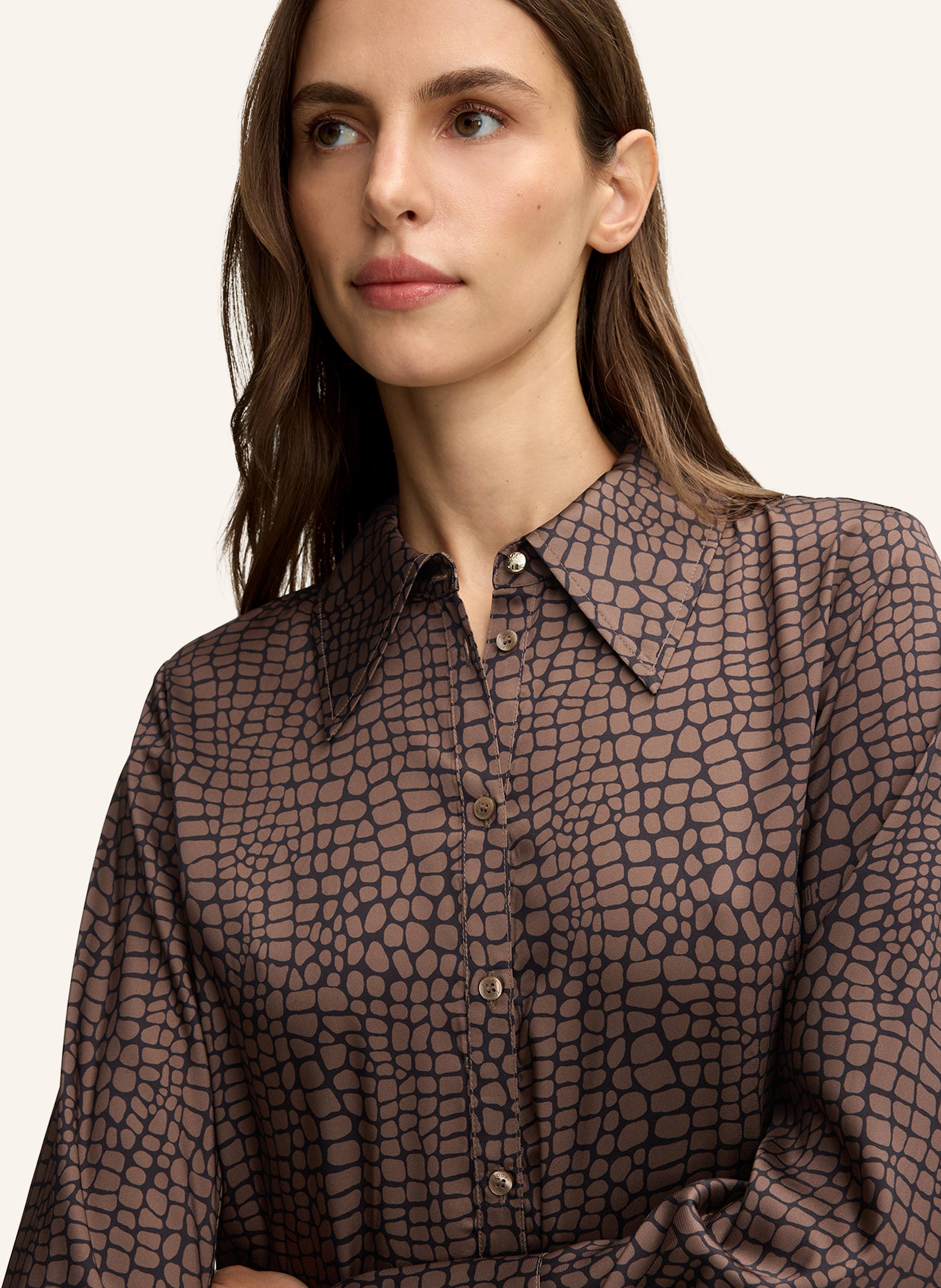 Thumbnail - Joop! Hemdblusenkleid braun