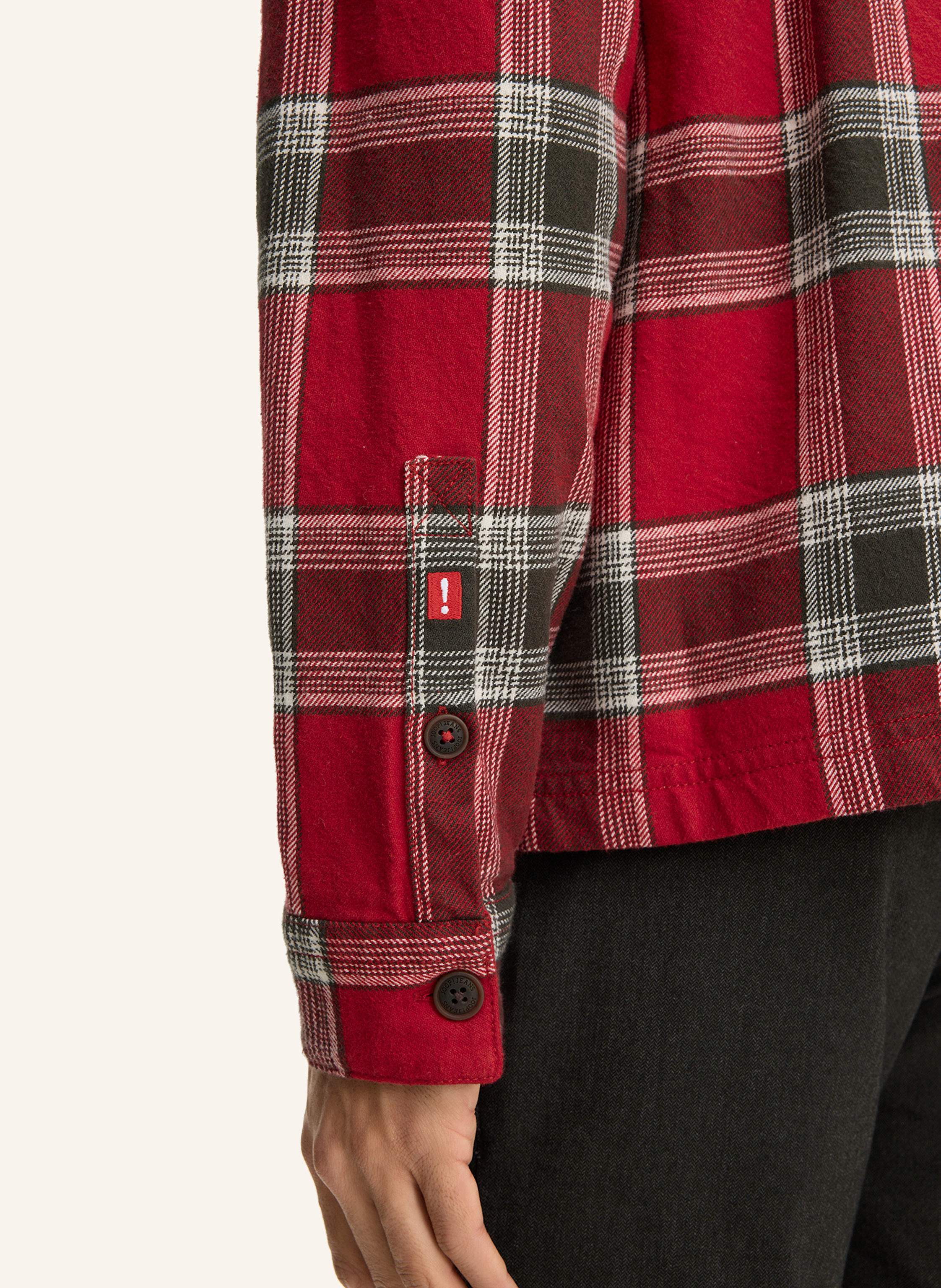 Thumbnail - Joop! Jeans Hemd-Jacke Casual Fit rot