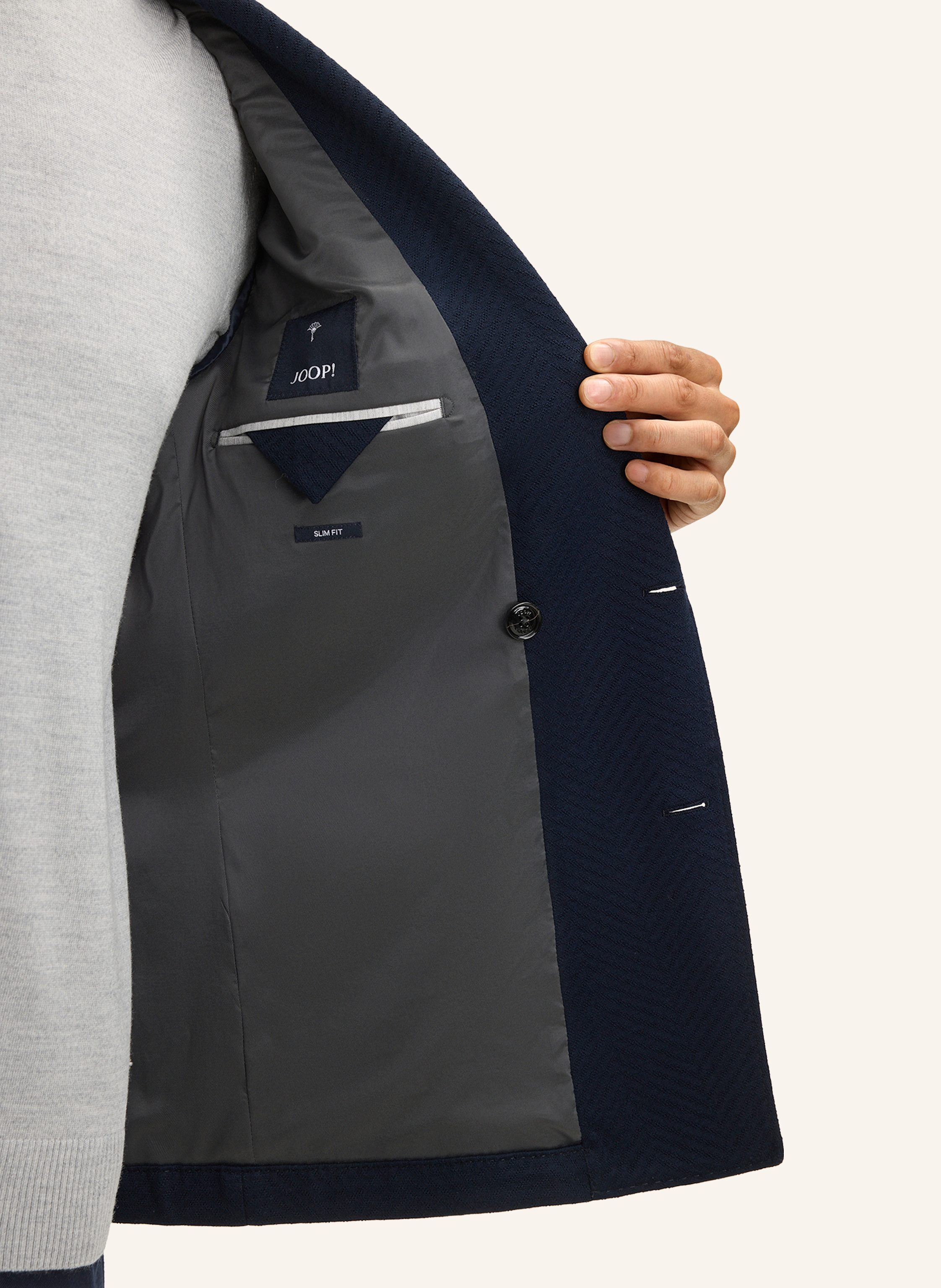 Thumbnail - Joop! Doppelreiher-Sakko Slim Fit blau