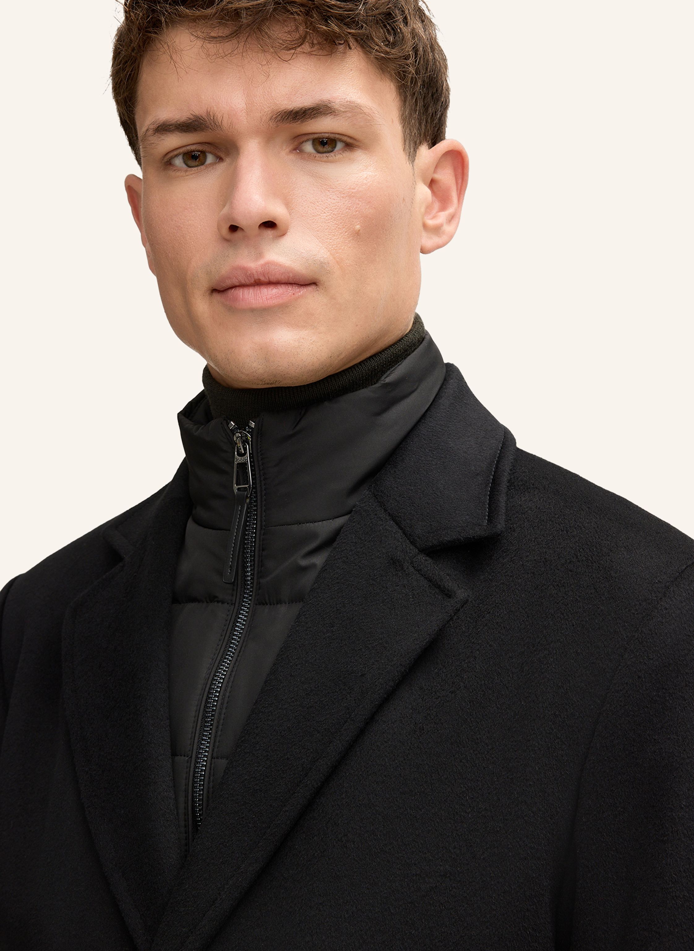 Thumbnail - Joop! Wollmantel Morris Mit Herausnehmbarer Blende schwarz