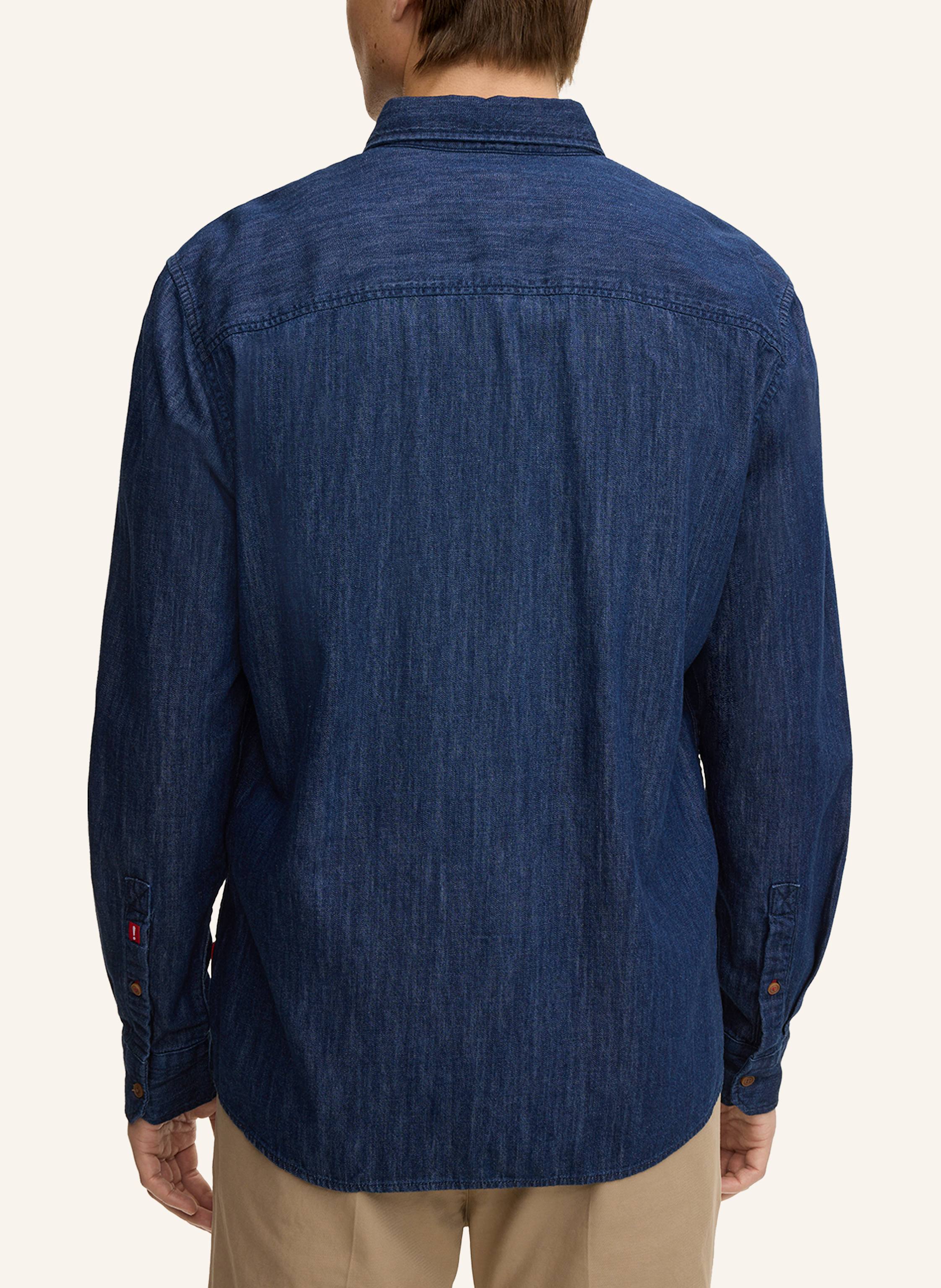 Thumbnail - Joop! Jeans Jeanshemd Regular Fit blau