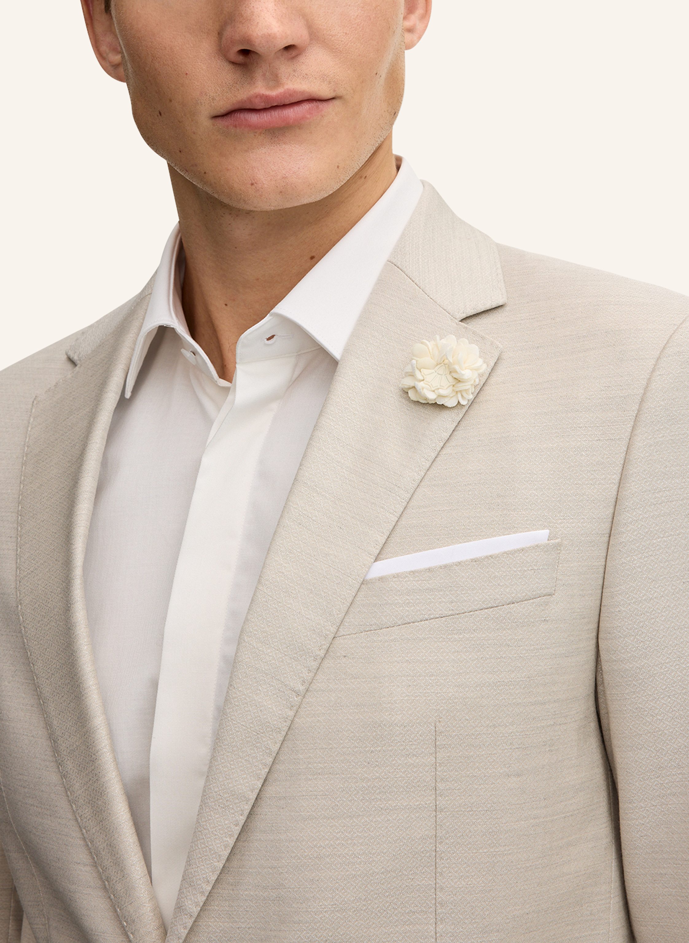 Thumbnail - Joop! Sakko Slim Fit beige