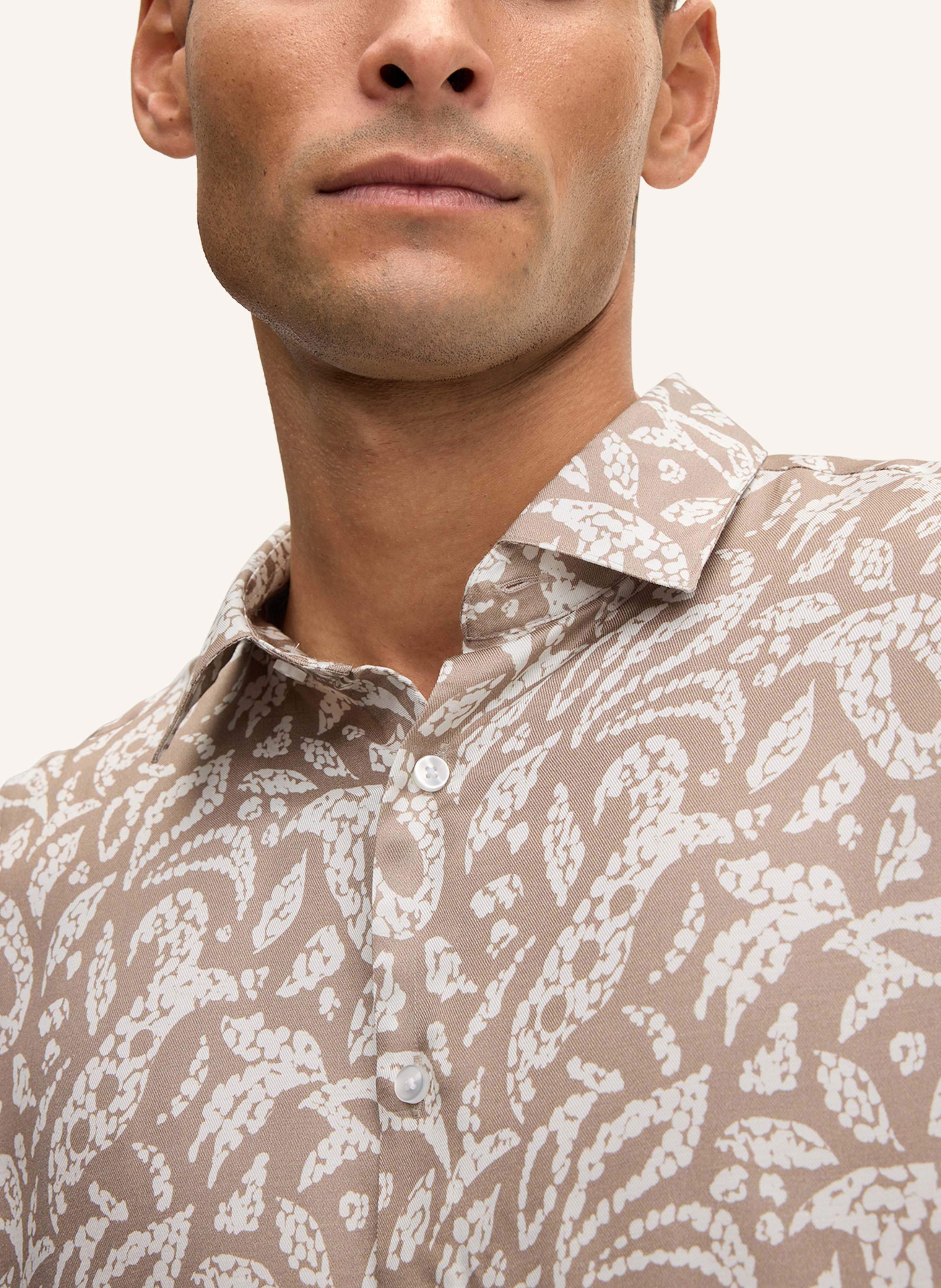 Thumbnail - Joop! Hemd Loose Fit beige