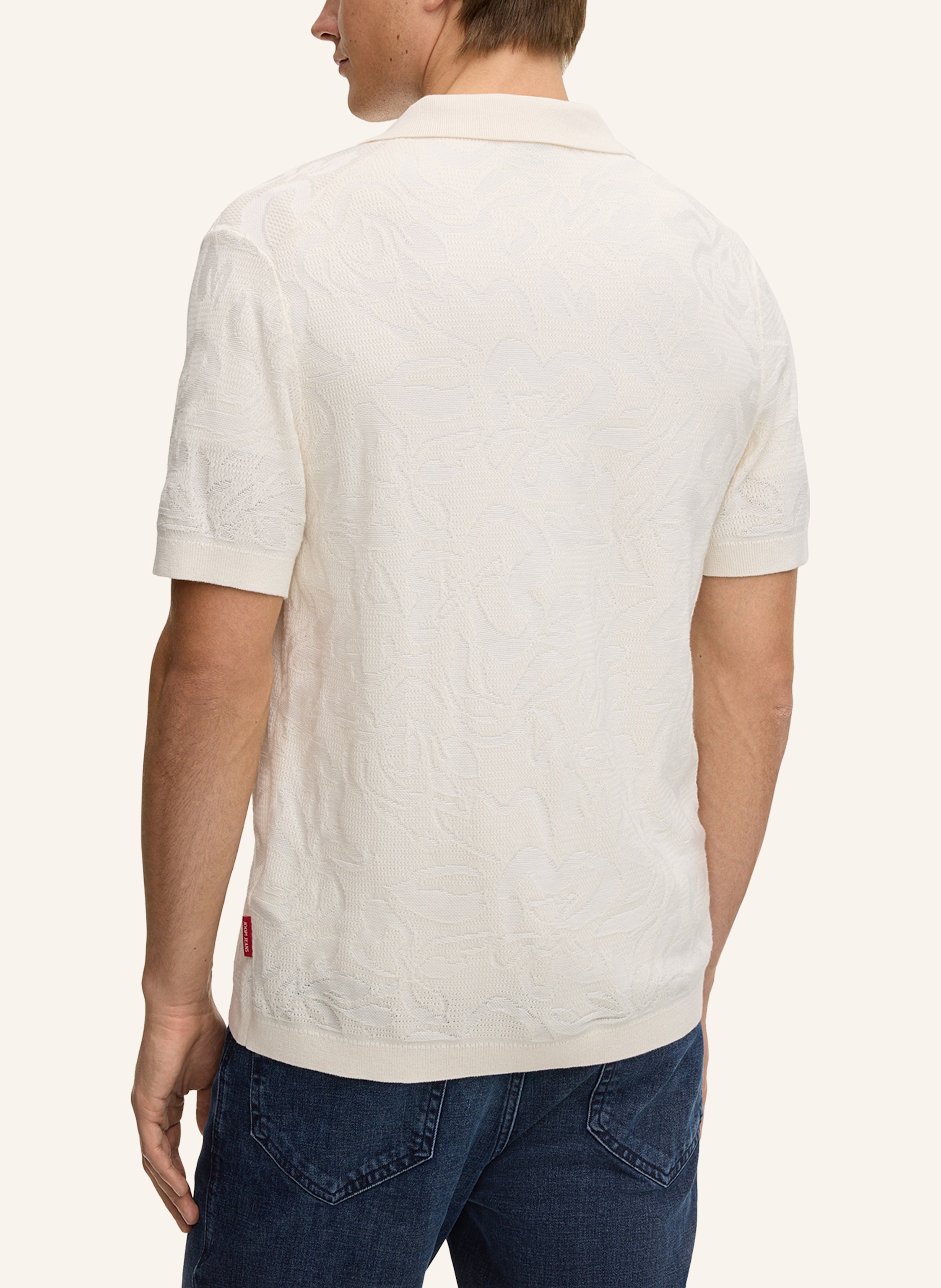 Thumbnail - Joop! Jeans Polohemd weiss