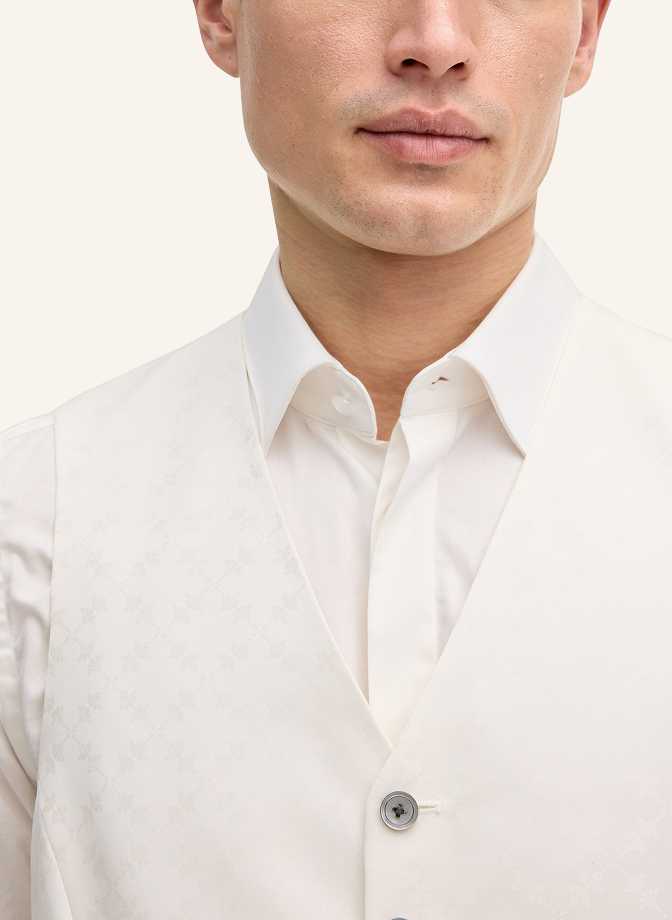 Thumbnail - Joop! Weste Regular Fit weiss