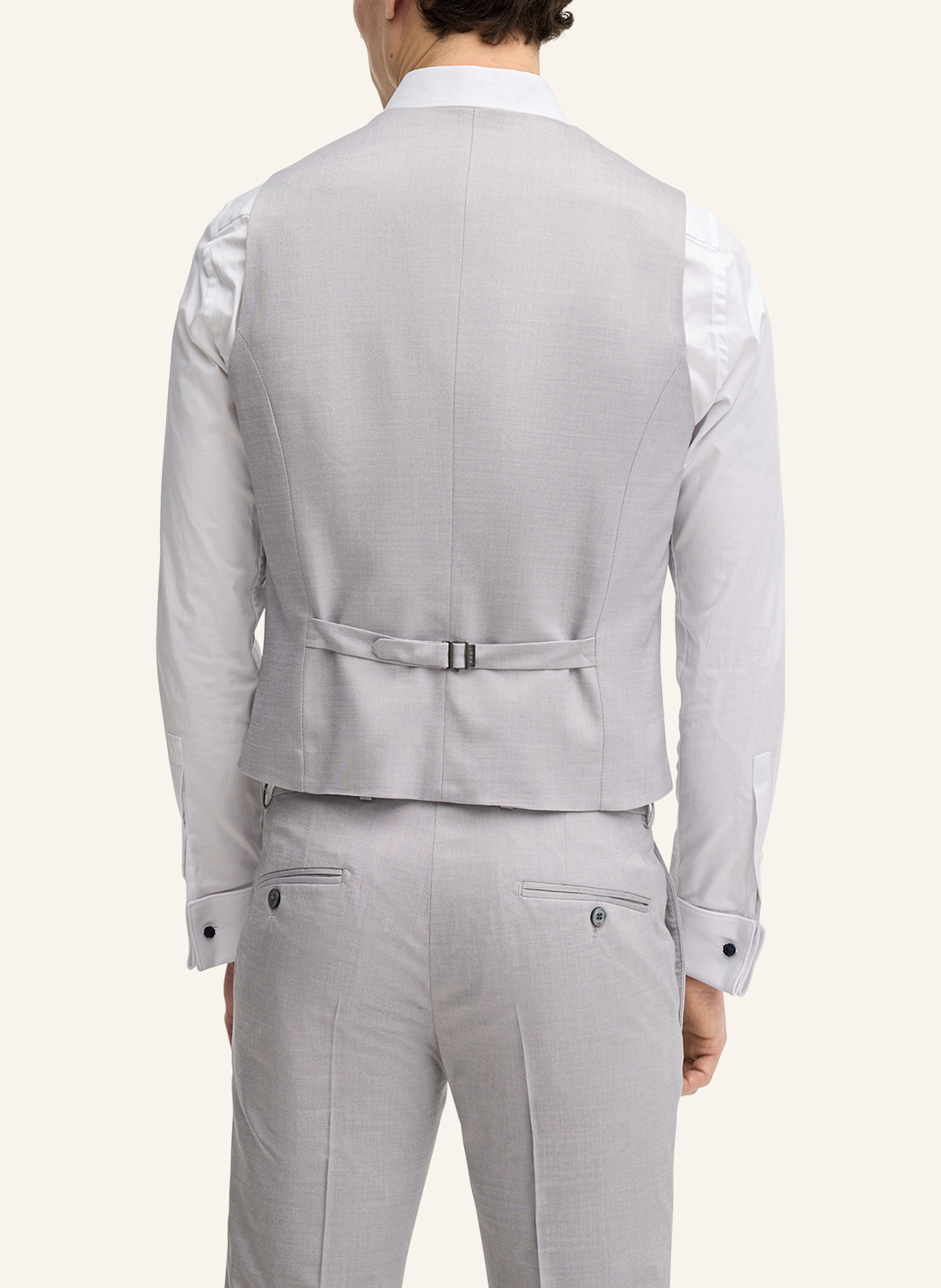 Thumbnail - Joop! Anzugweste Weazer Regular Fit grau