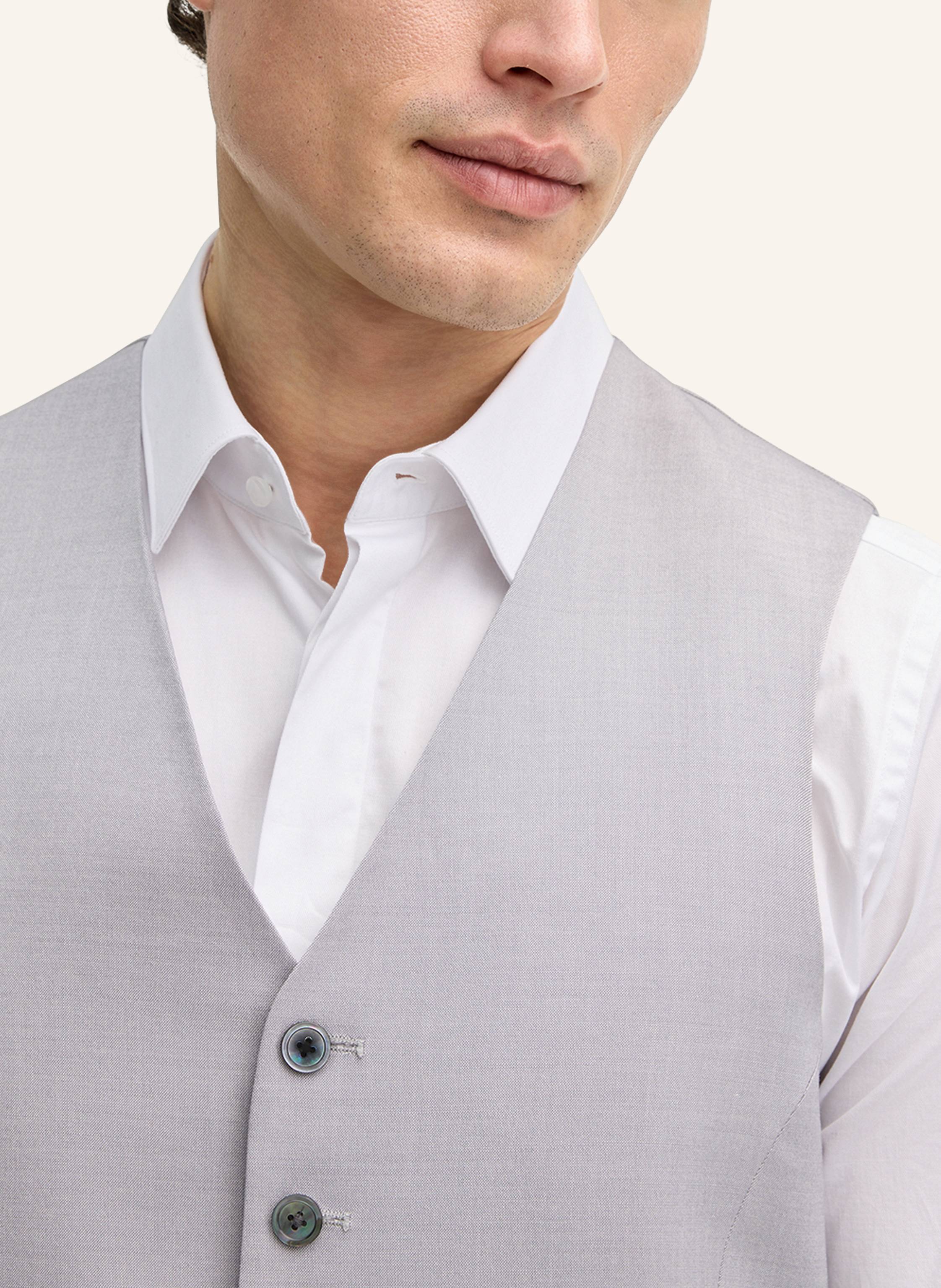 Thumbnail - Joop! Anzugweste Weazer Regular Fit grau