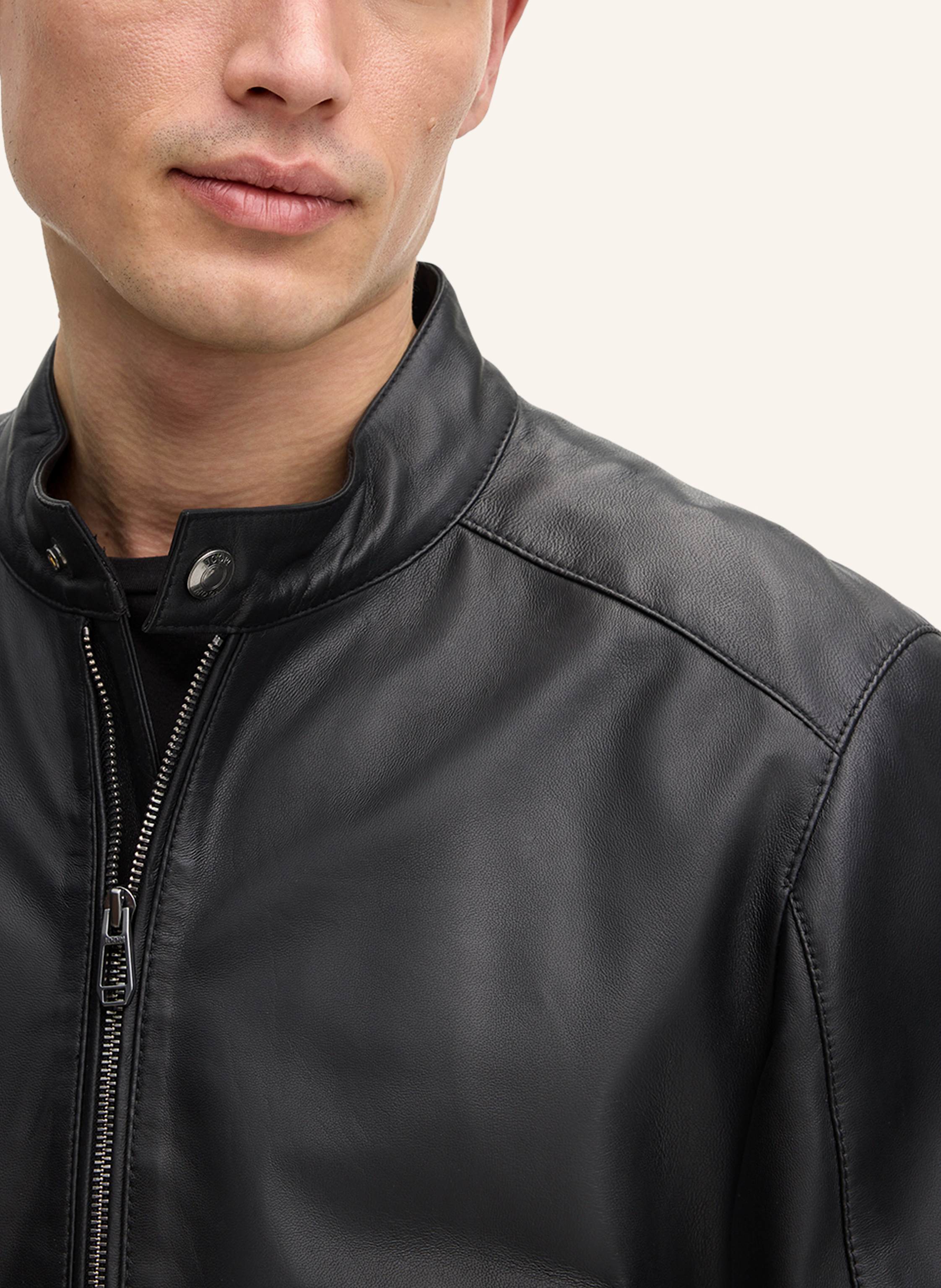 Thumbnail - Joop! Lederjacke schwarz