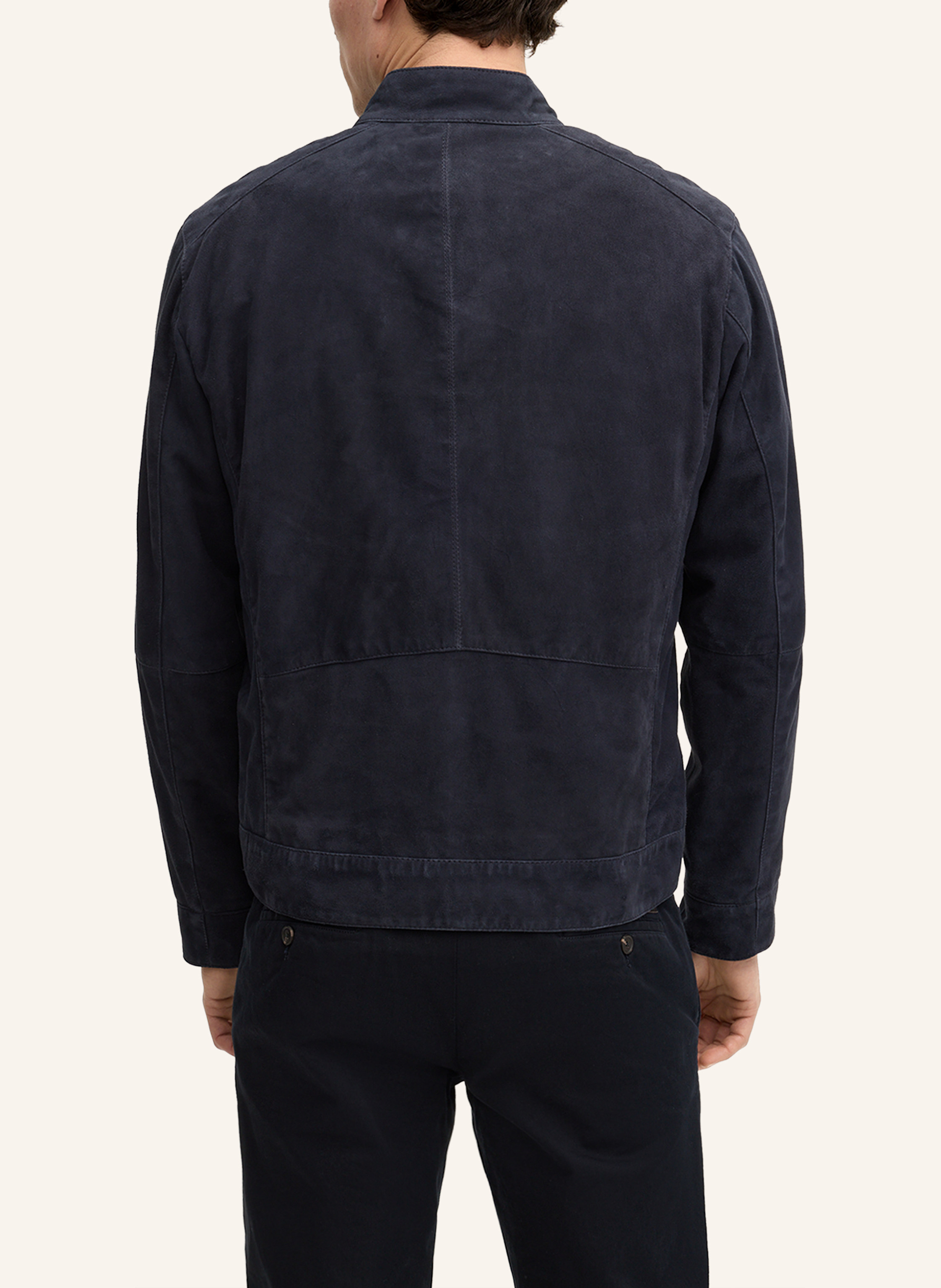 Thumbnail - Joop! Lederjacke blau