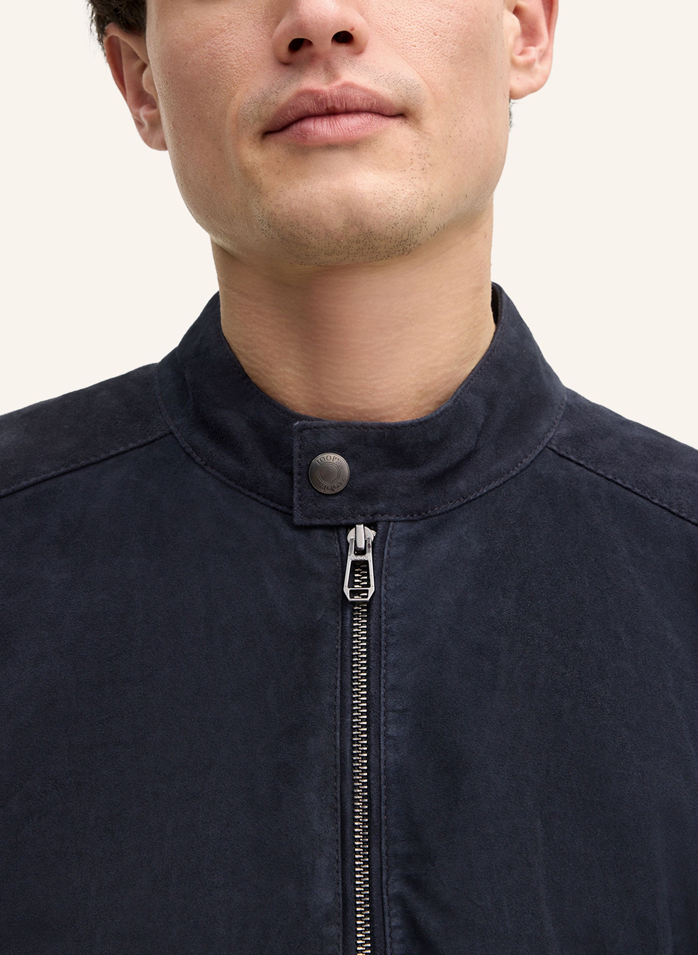 Thumbnail - Joop! Lederjacke blau