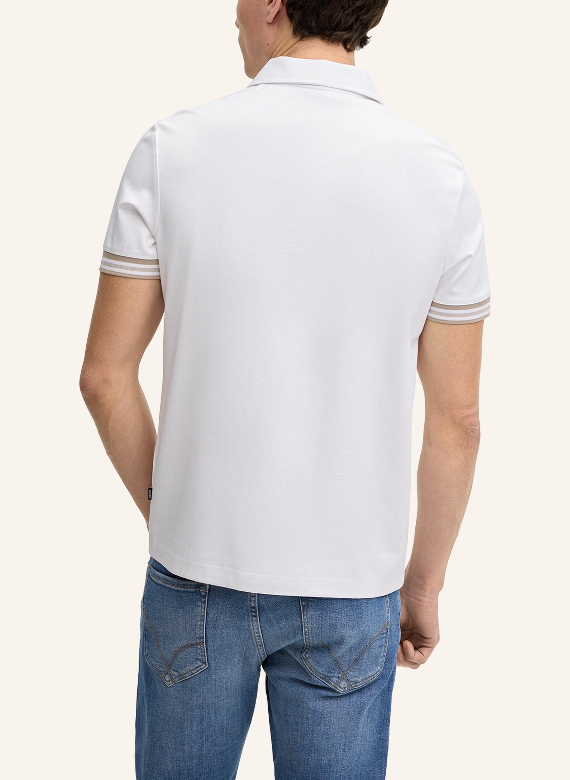 Thumbnail - Joop! Zip-Poloshirt weiss