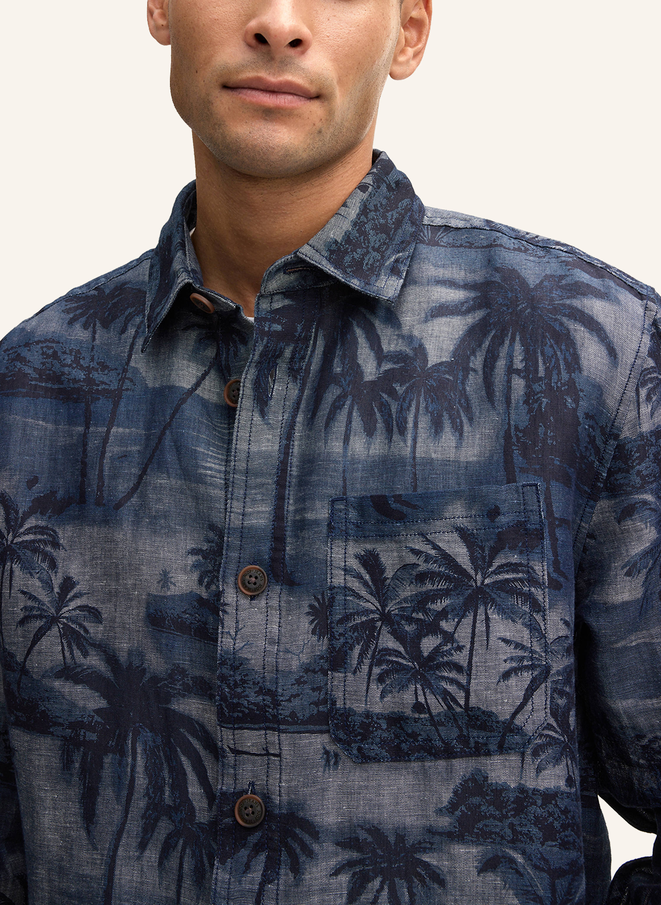 Thumbnail - Joop! Jeans Hemd Casual Fit blau