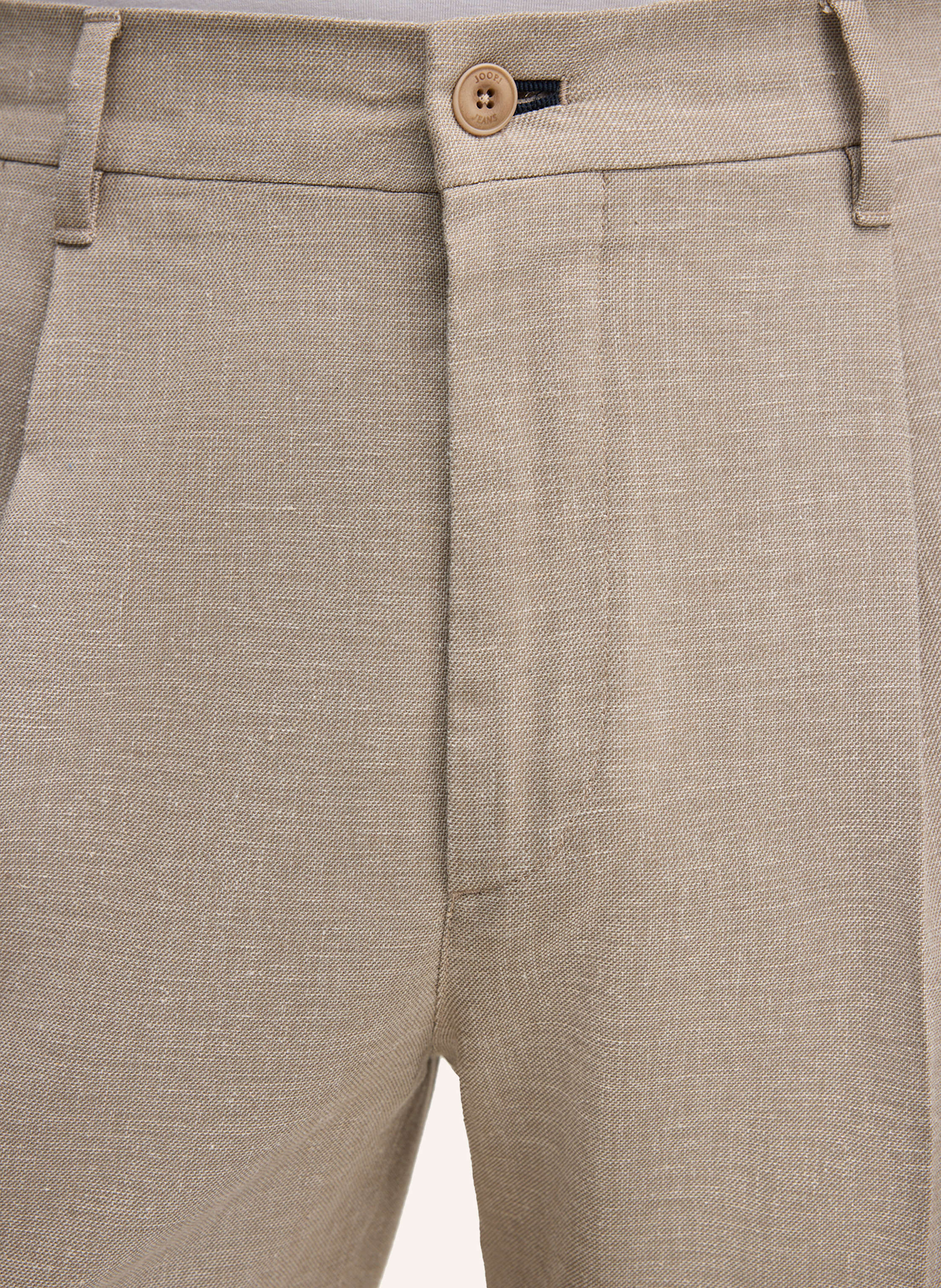 Thumbnail - Joop! Jeans Bundfaltenhose Loose Fit beige
