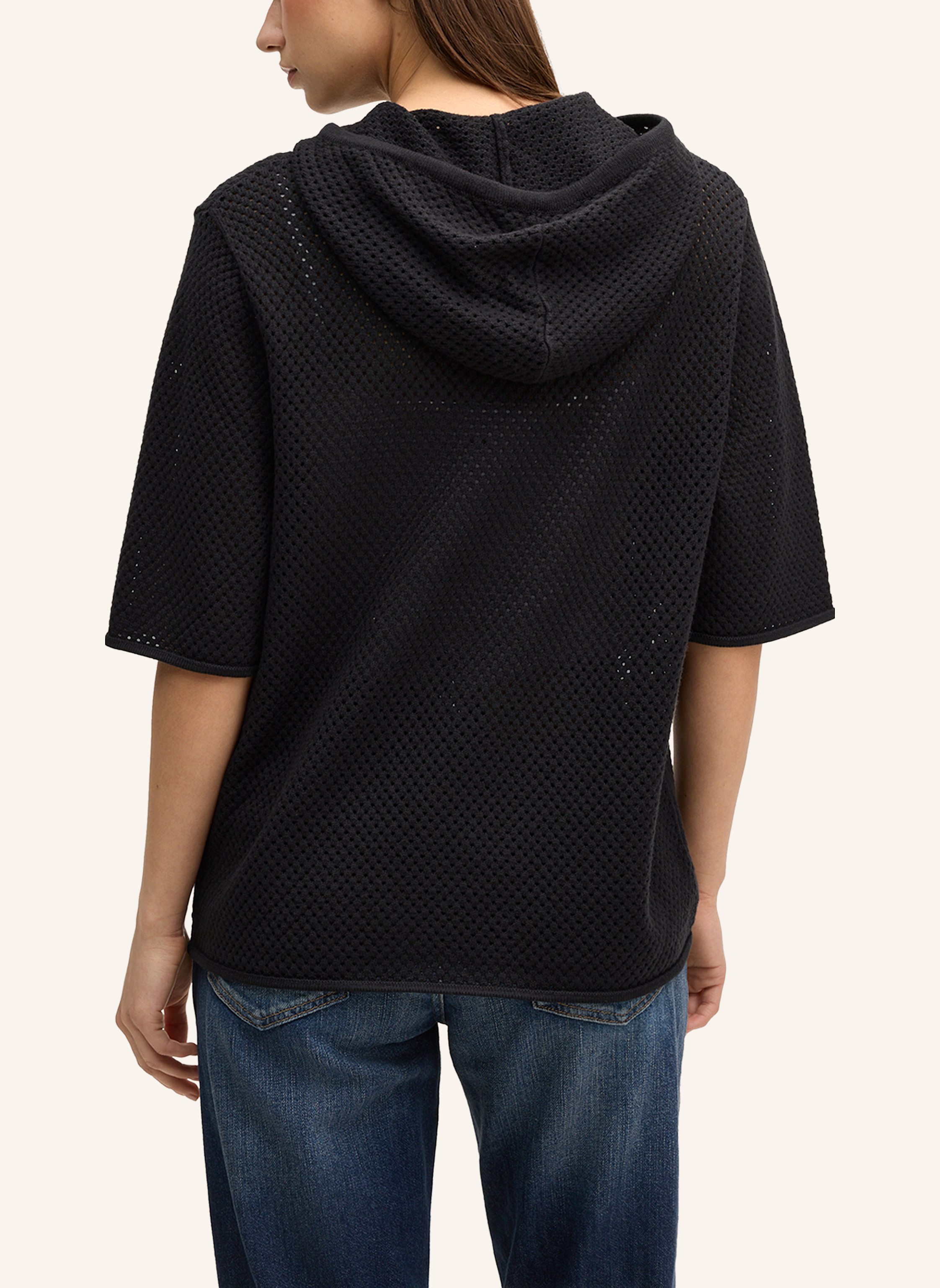 Thumbnail - Joop! Jeans Strick-Hoodie schwarz