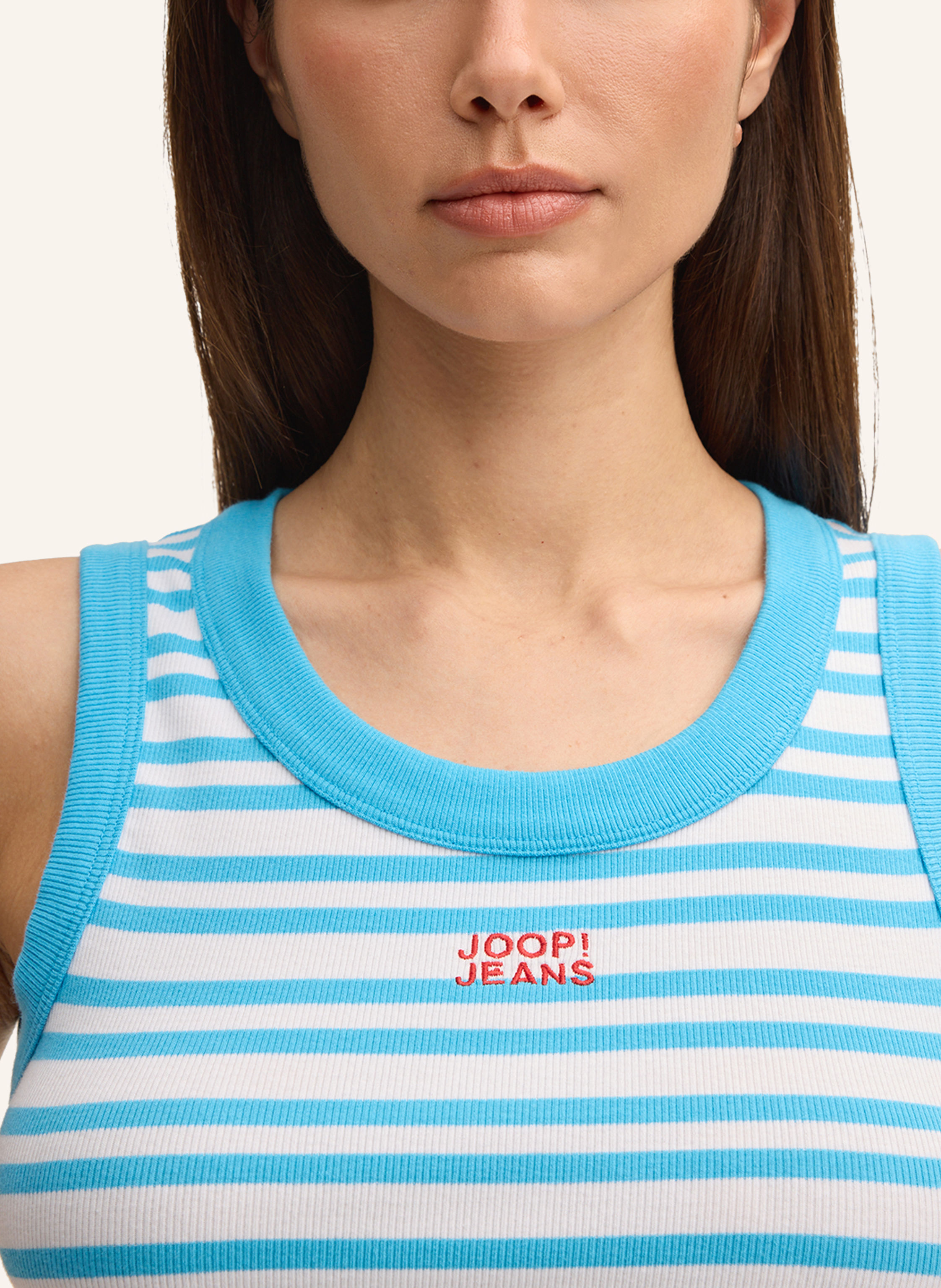 Thumbnail - Joop! Jeans Top Tiani blau