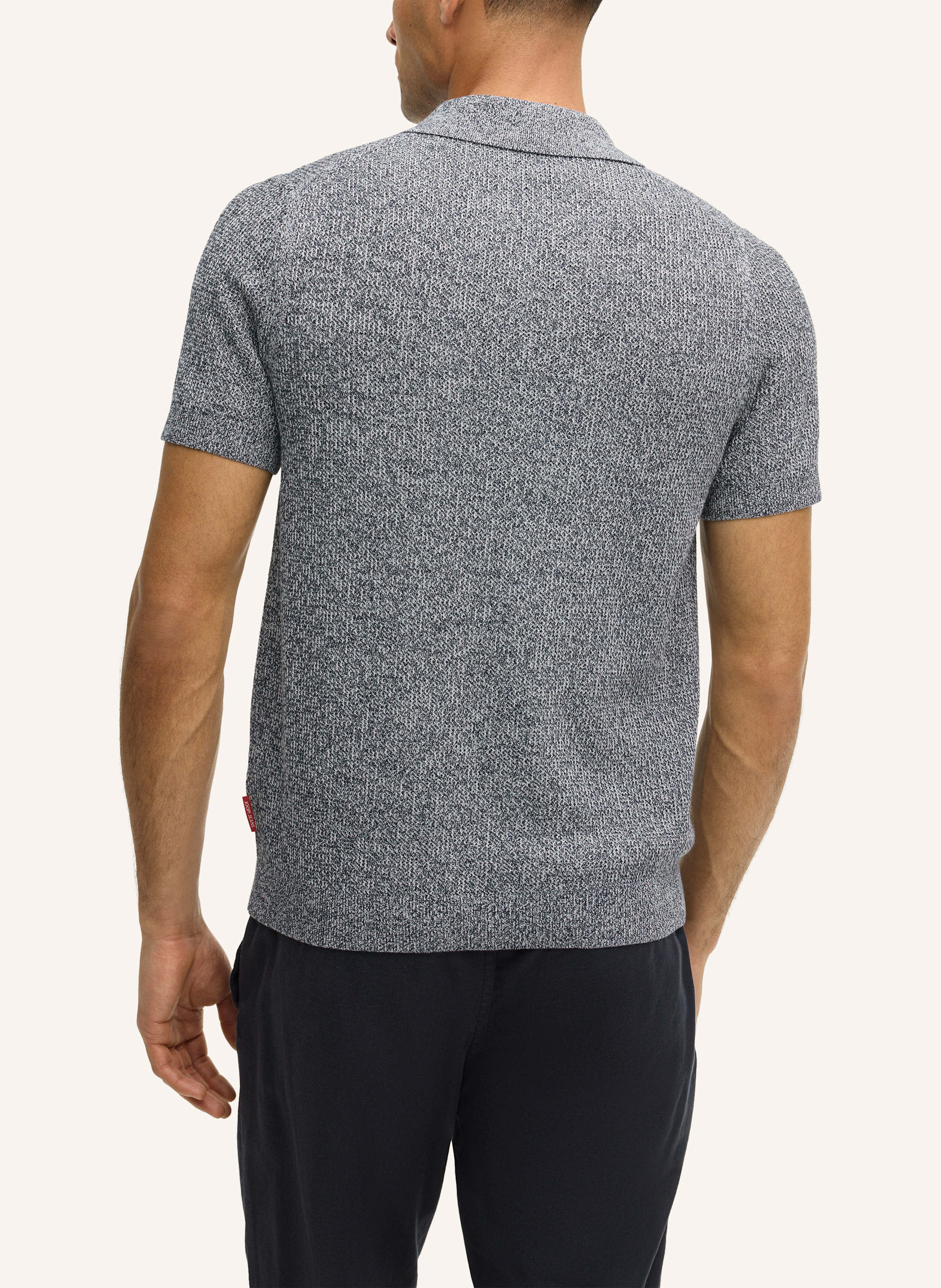 Thumbnail - Joop! Jeans Strick-Poloshirt Adrianor blau