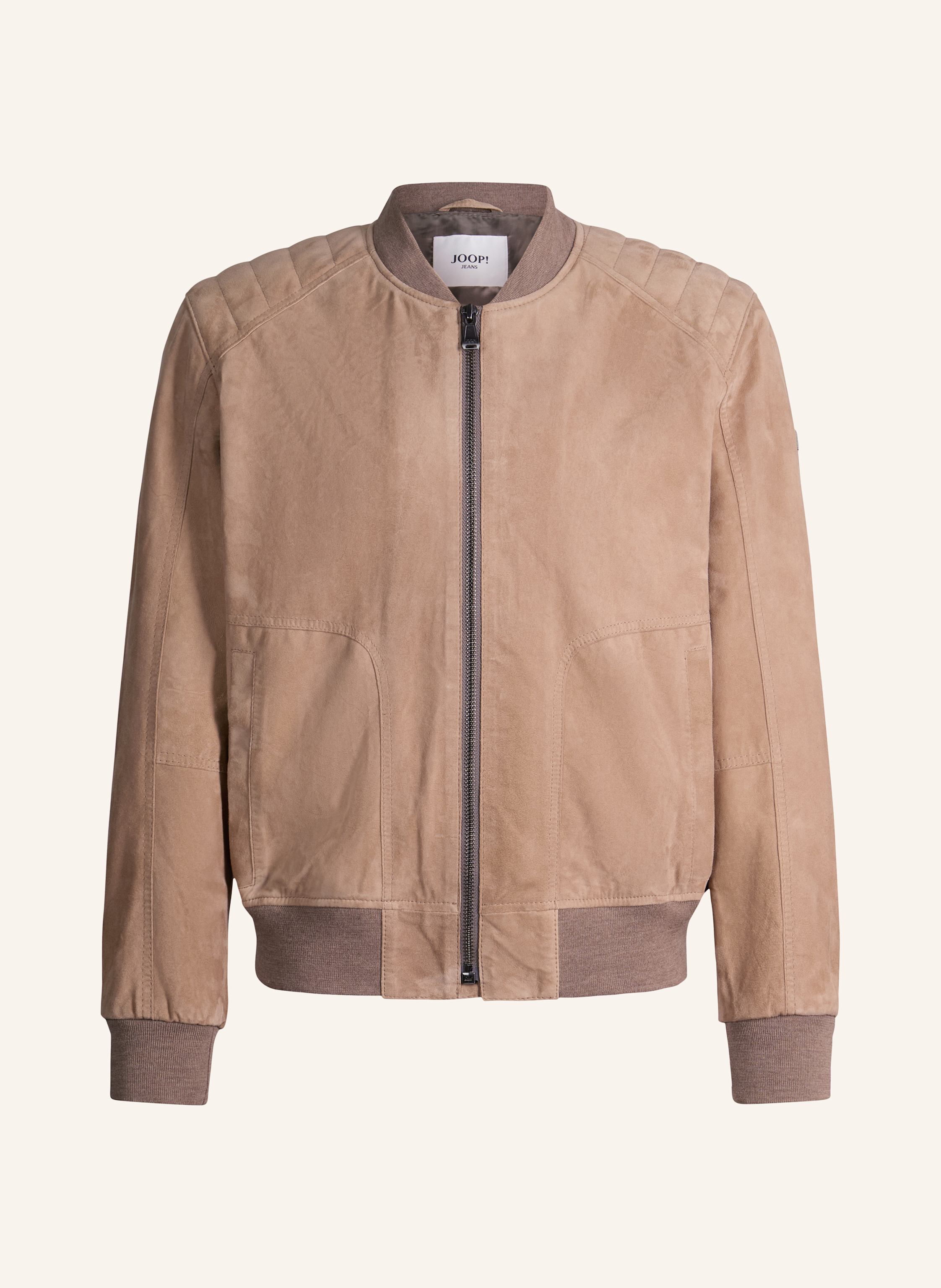 Joop! Jeans Lederjacke beige
