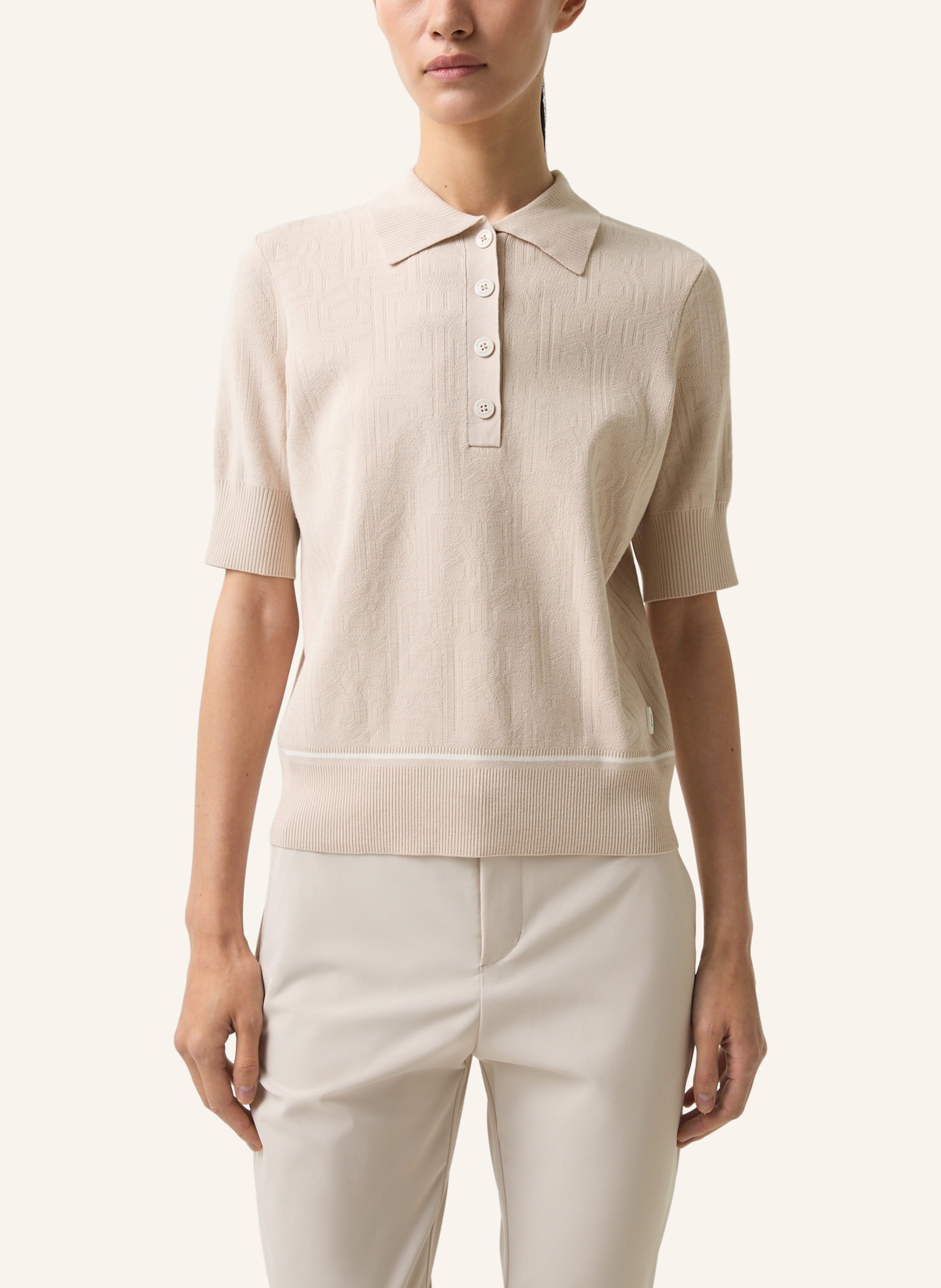 Thumbnail - Bogner Polo-Shirt beige