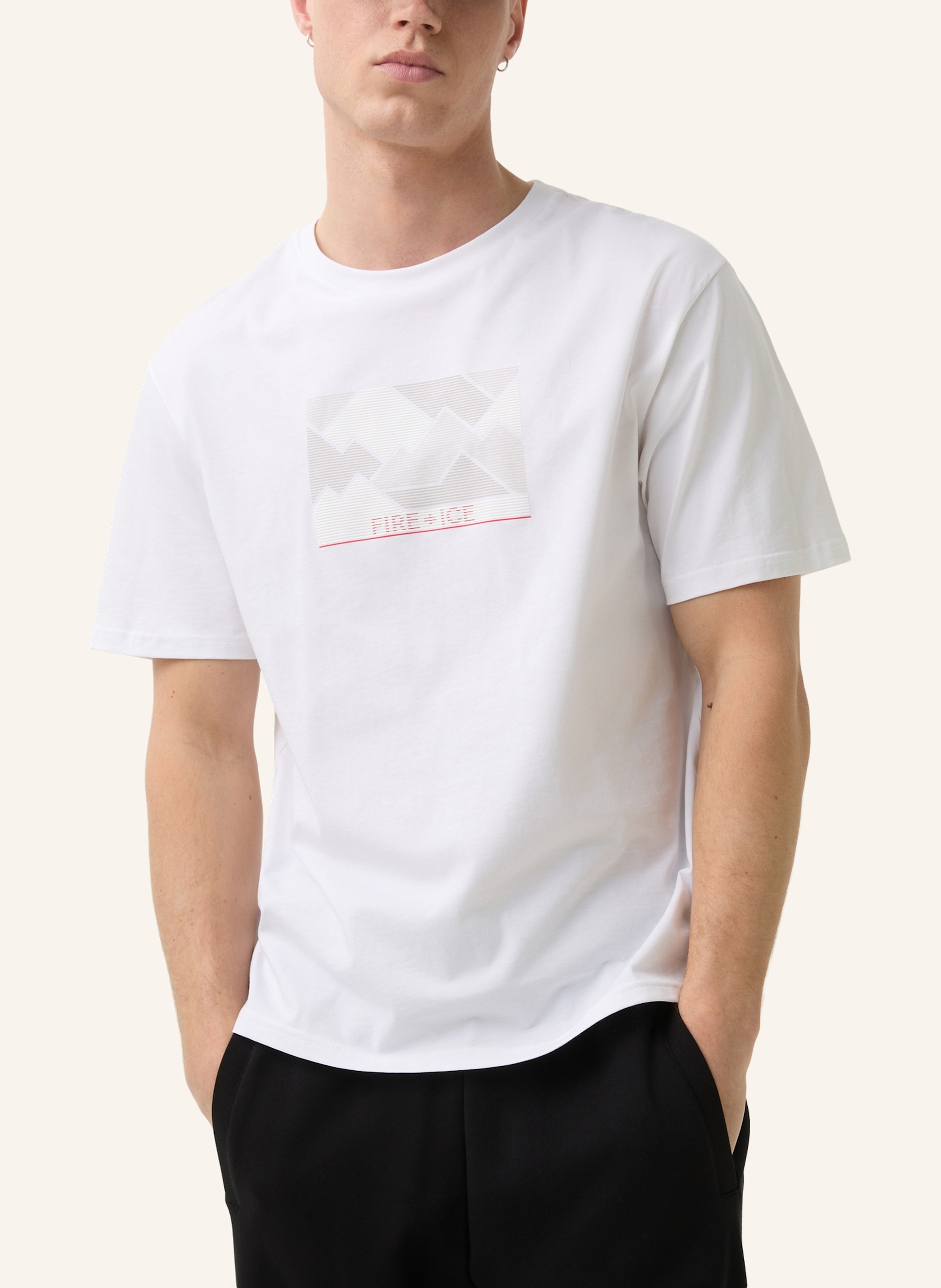 Thumbnail - Fire+Ice T-Shirt mick3 weiss