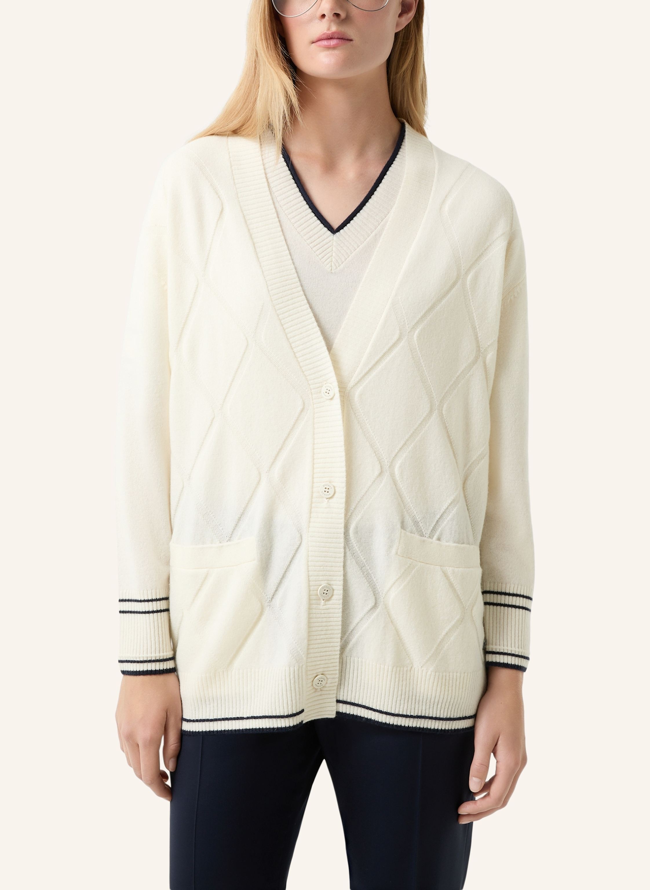 Thumbnail - Bogner Strickjacke weiss