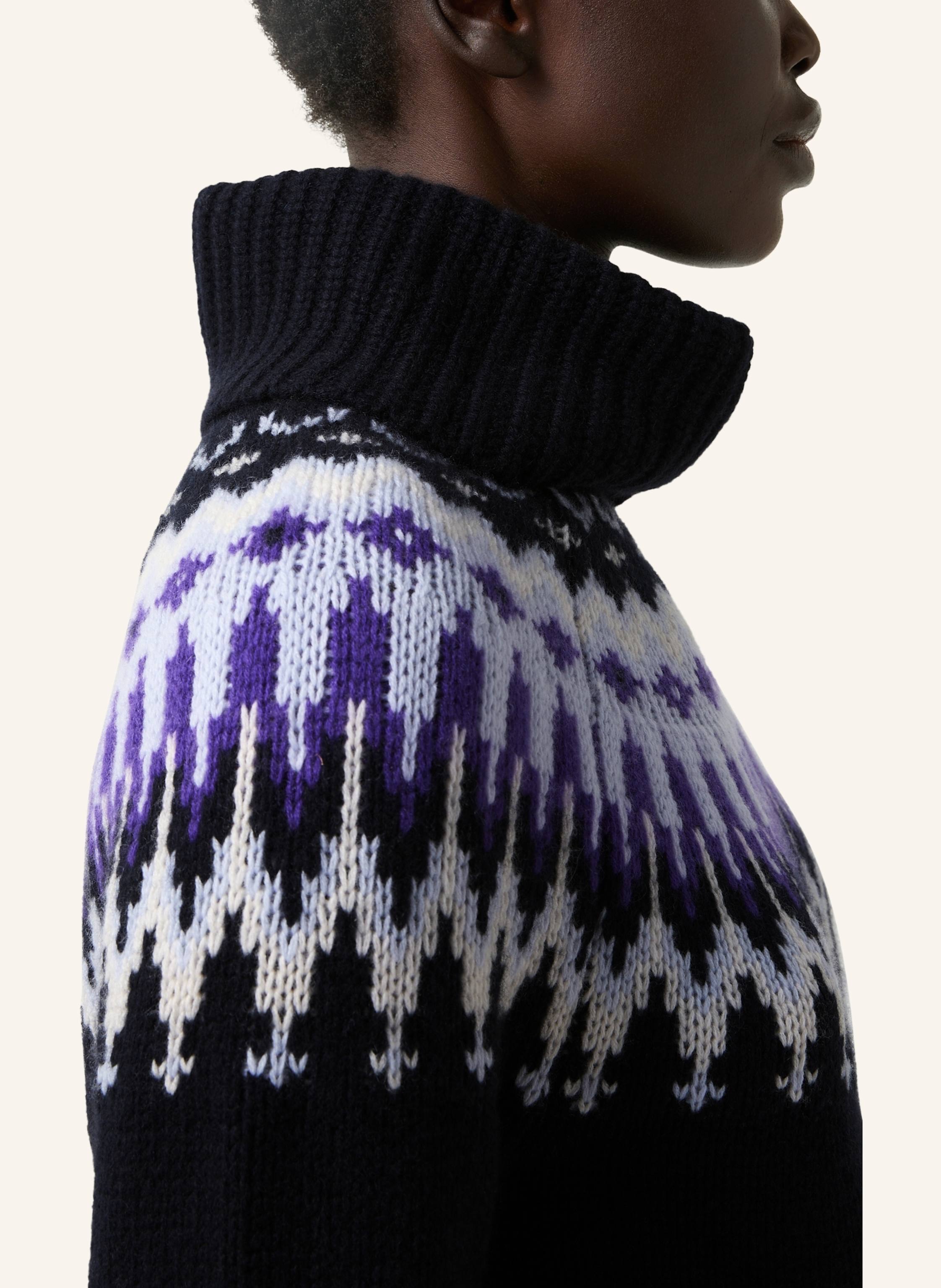 Thumbnail - Bogner Rollkragenpullover Ingrid-1 Aus Cashmere blau