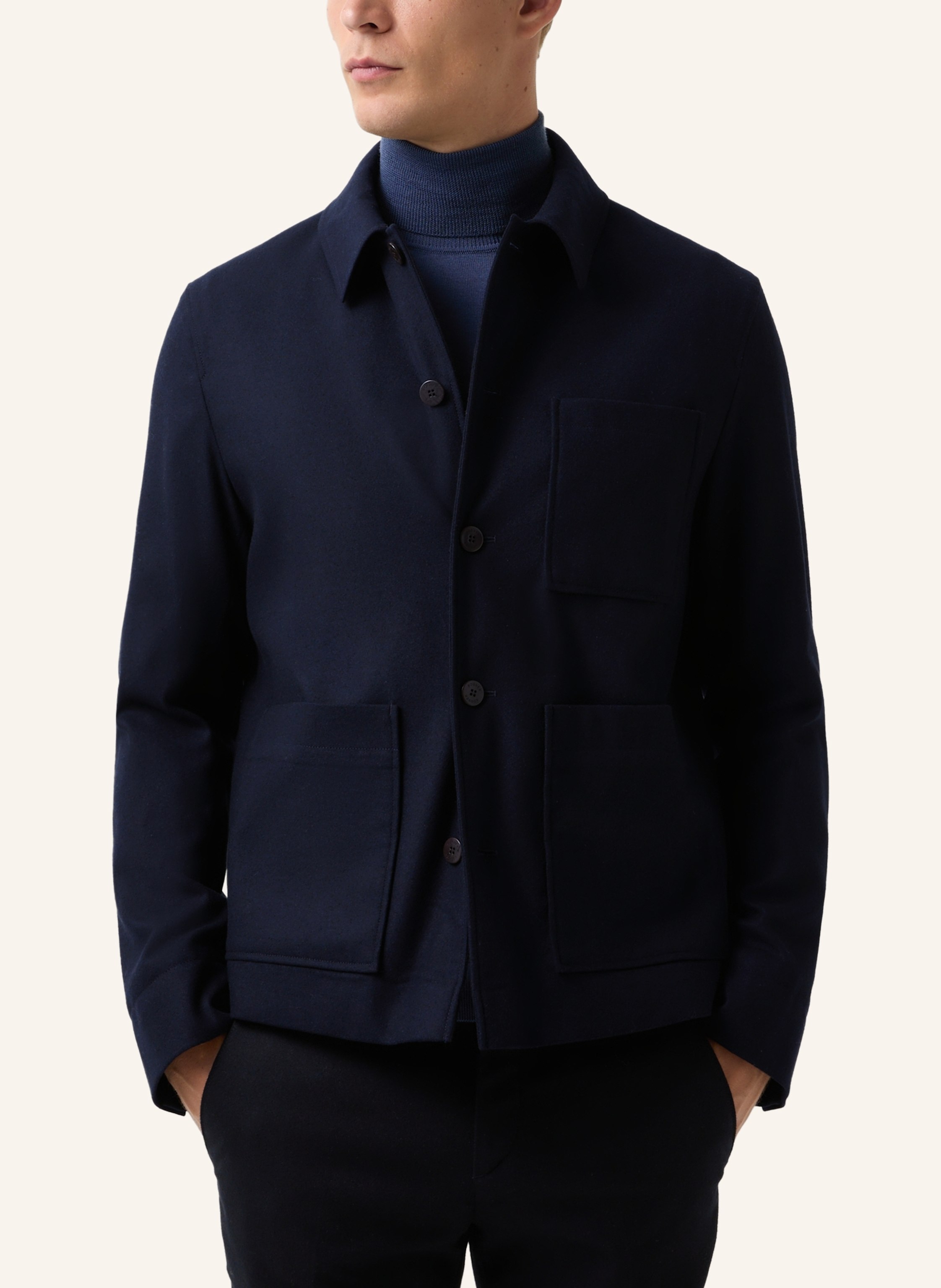 Thumbnail - Bogner Hemdjacke blau