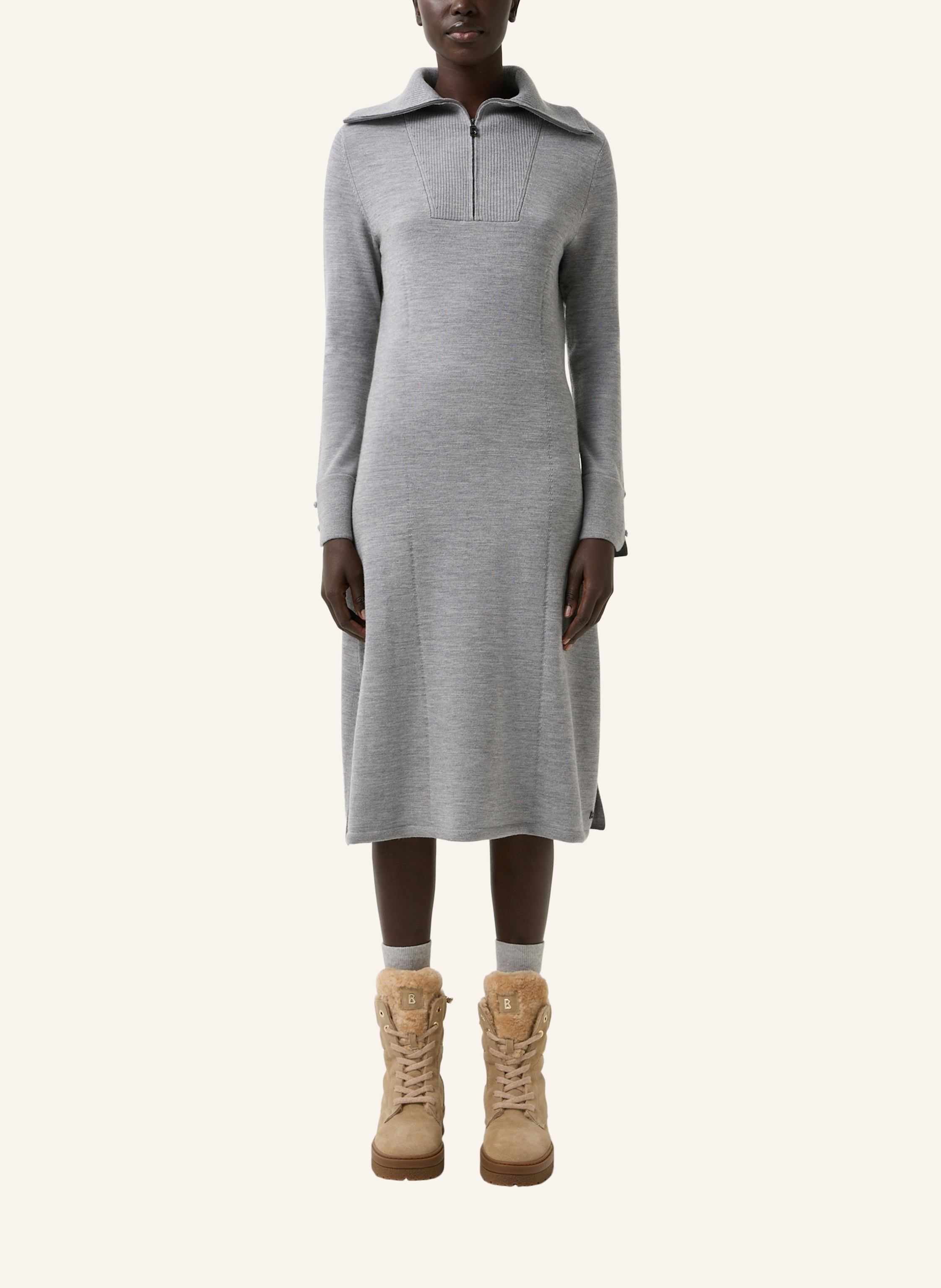 Thumbnail - Bogner Strickkleid grau
