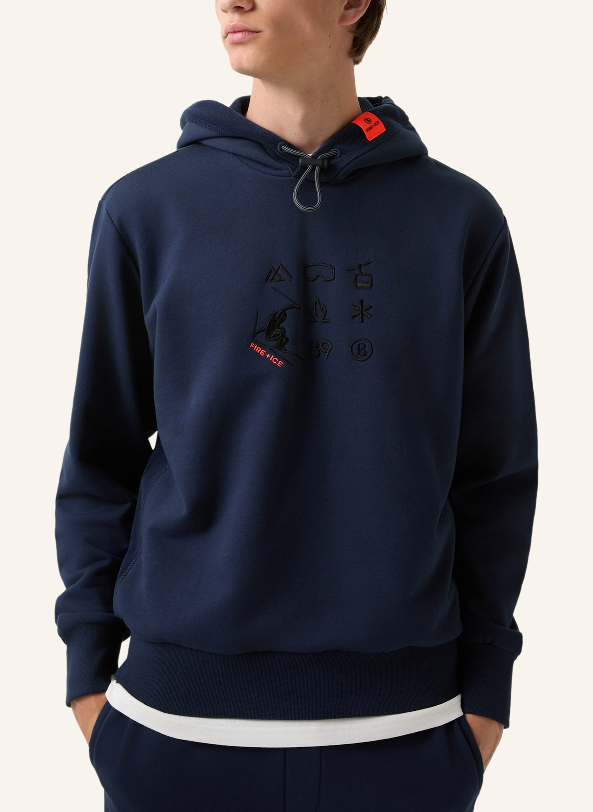 Thumbnail - Fire+Ice Sweatshirt blau