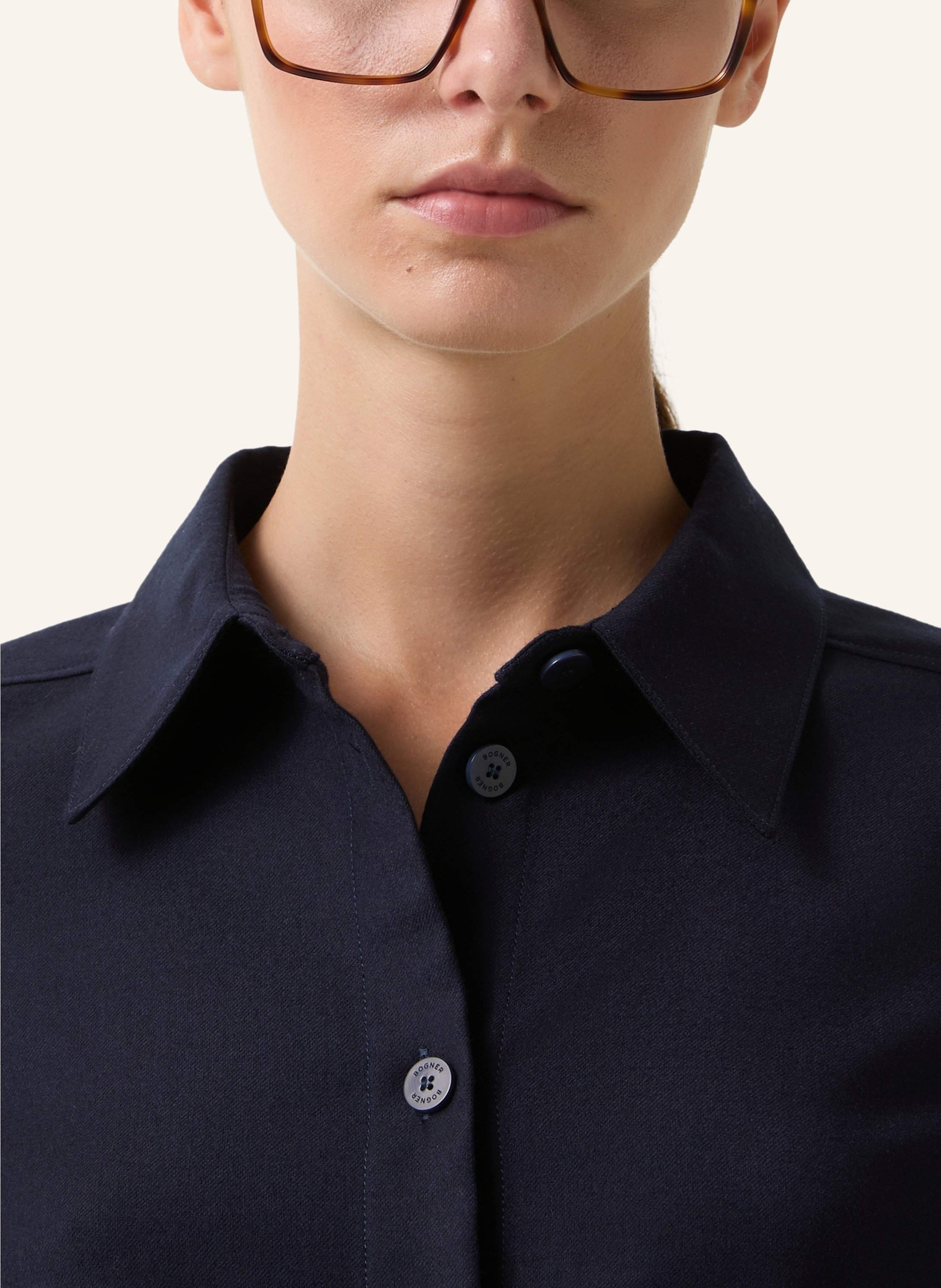 Thumbnail - Bogner Hemdbluse Ariela blau