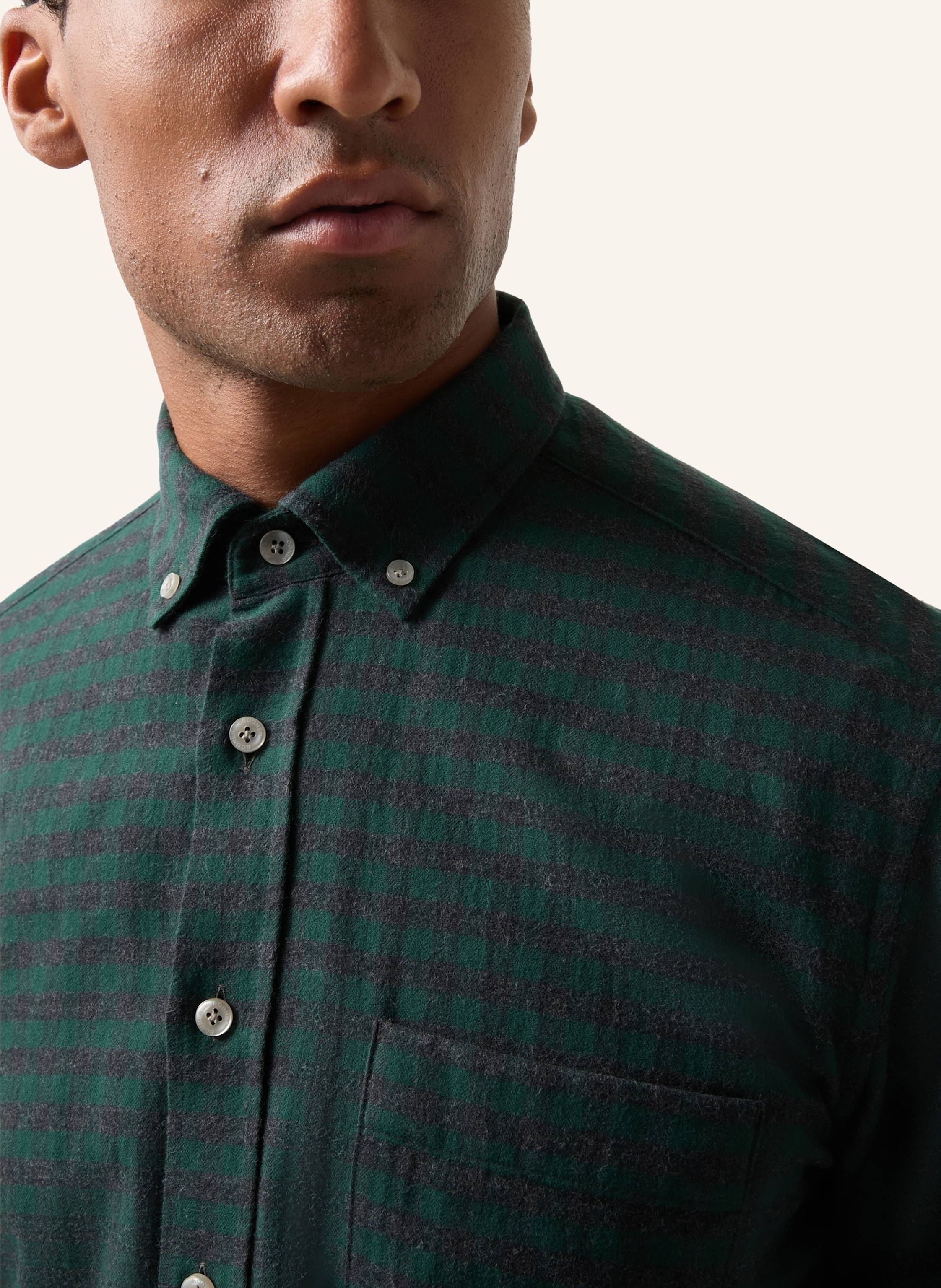 Thumbnail - Bogner Flanellhemd Timt-2 Comfort Fit gruen